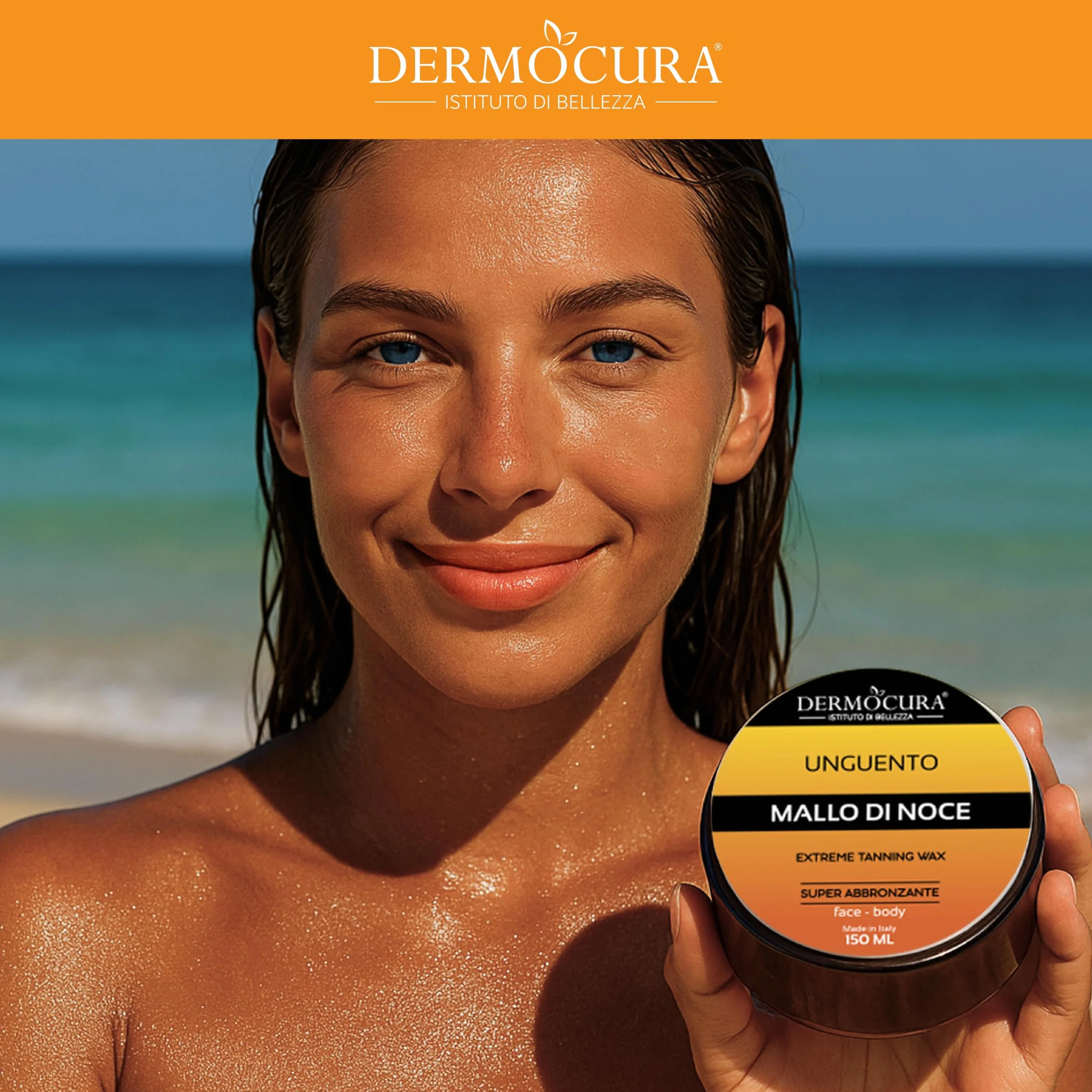 Dermocura Crema Abbronzante 150 ml Attivatore Abbronzatura Corpo