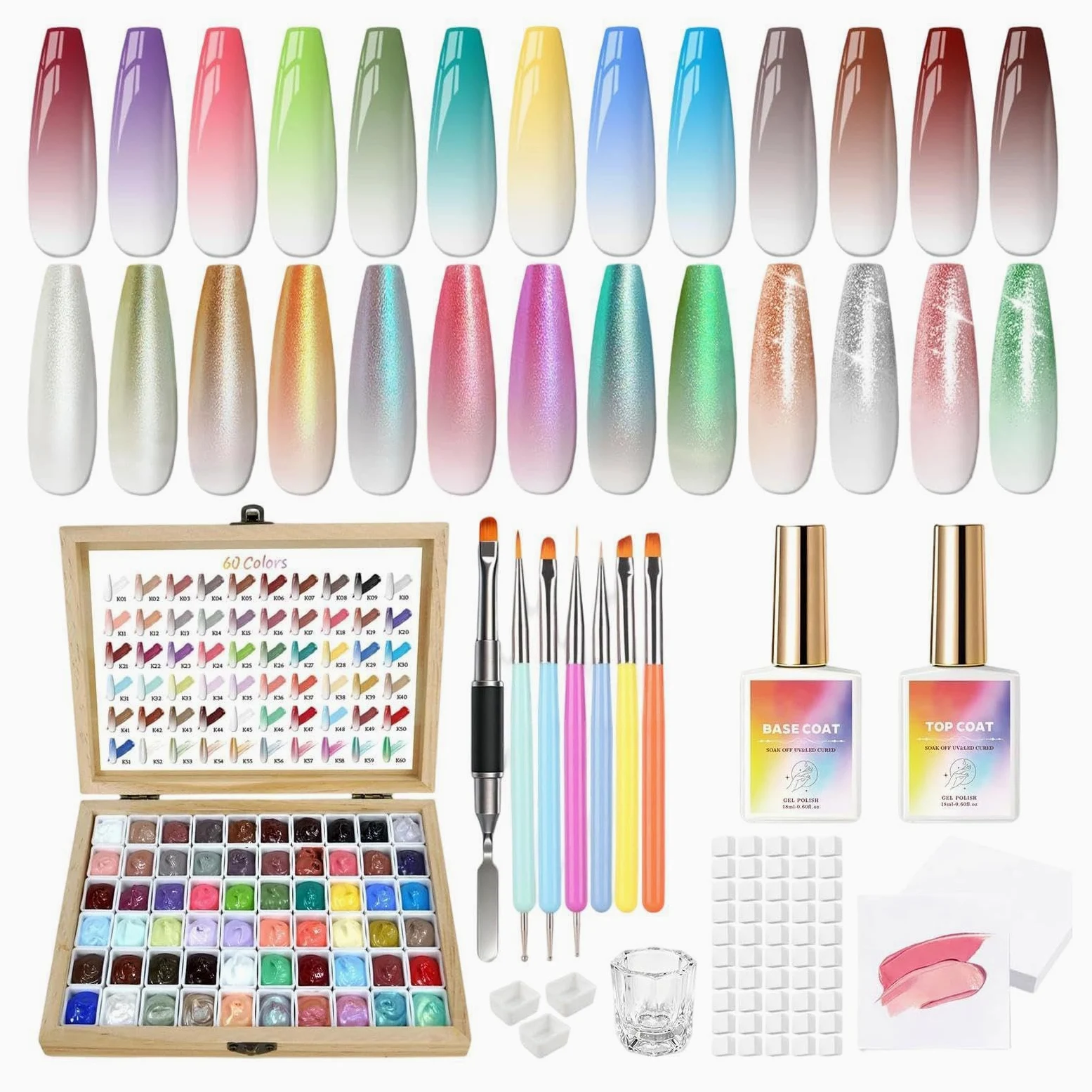 Gel Per Pittura Unghie Set Manicure 120 ml Facile Principianti | Colori Per Unghie In Gel Ideale Per Viaggi Bellezza Salone Di Manicure Compleanni Feste Festa Della Mamma Donna Fidanzata