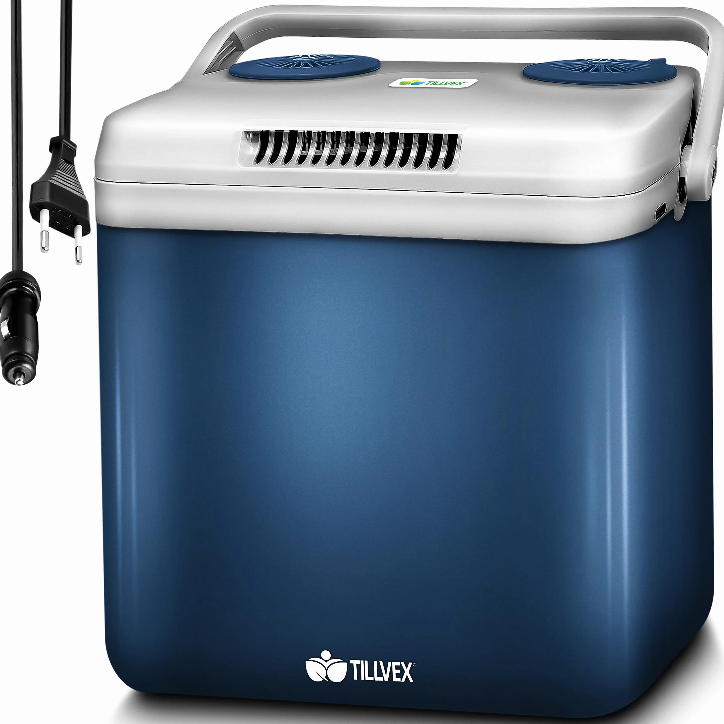 tillvex Frigorifero Elettrico Portatile 32L Mini-frigorifero 230V 12V Campeggio