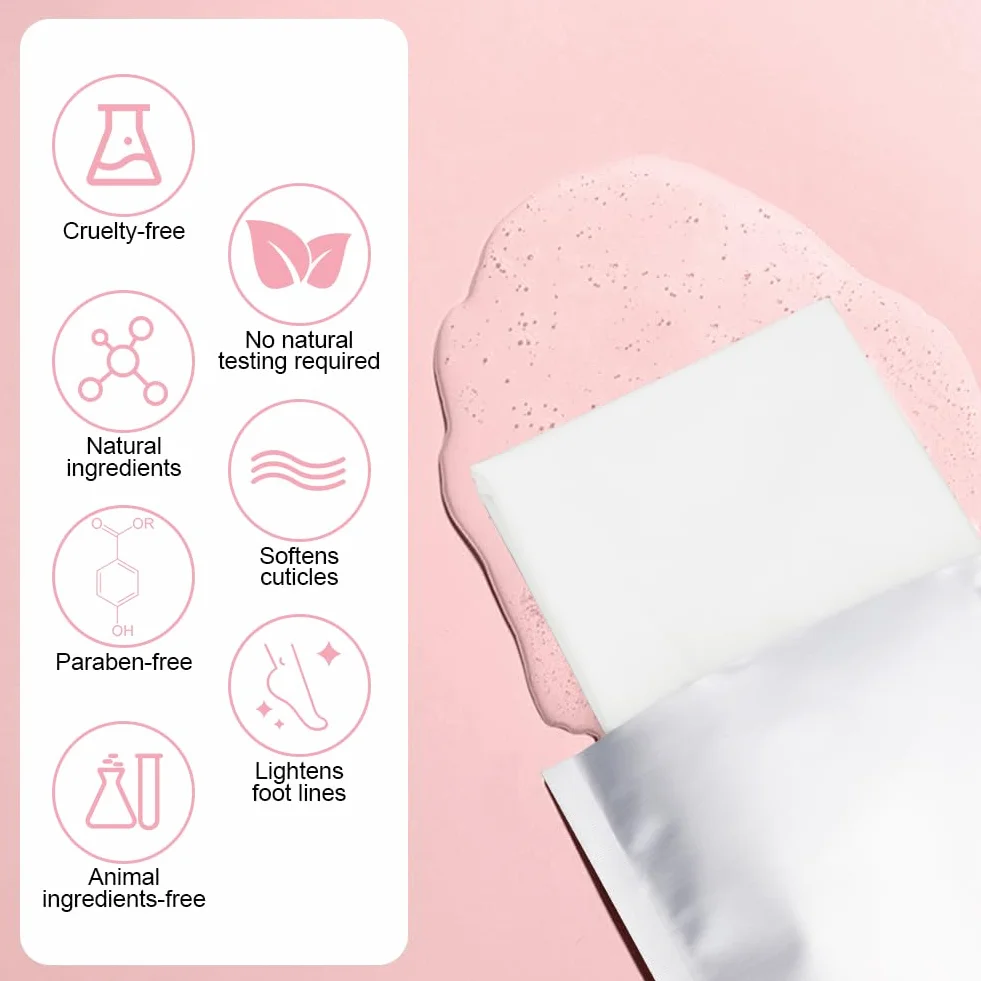 Maschera Piedi Idratante, 4 Paia Maschera Piedi ad Azione Idratante e Rigenerante, Calzini Idratanti per Riparazioni Cutanee Secche Invecchiamento Cracked Heels, per Piedi Lisci e Morbidi