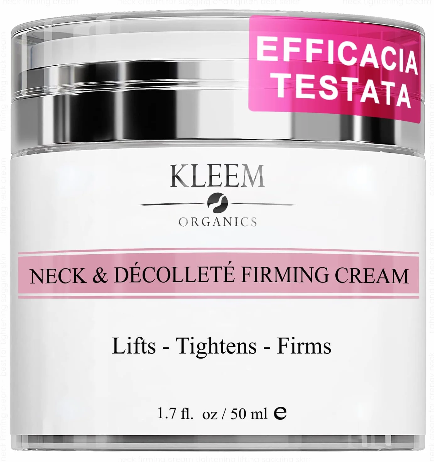 Crema Rassodante Collo e Décolleté Effetto Lifting per Ridurre Rughe, Perdita di Tonicità e Rilassamento Cutaneo - Formula Naturale Approvata da Dermatologi Italiani