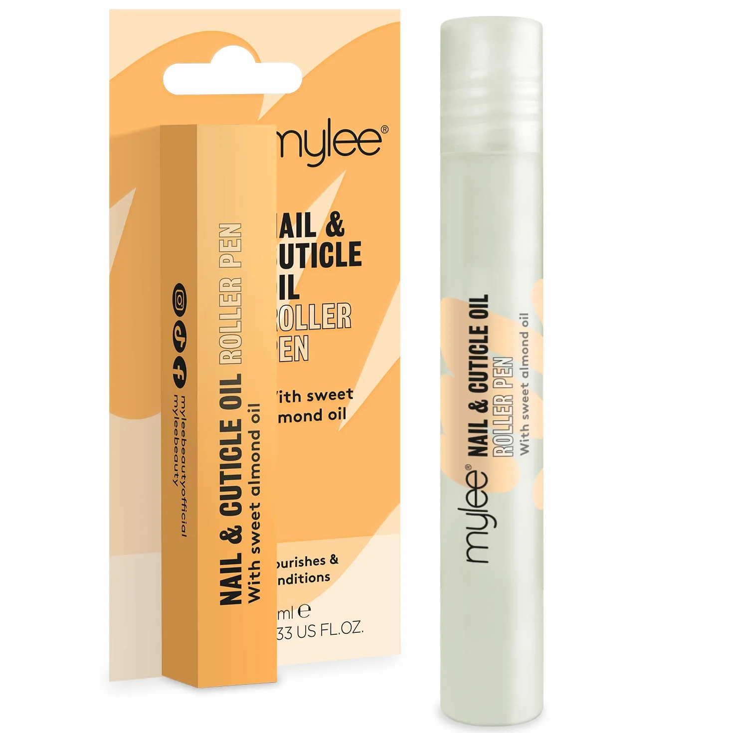 Mylee Olio per unghie e cuticole 10 ml con penna a sfera
