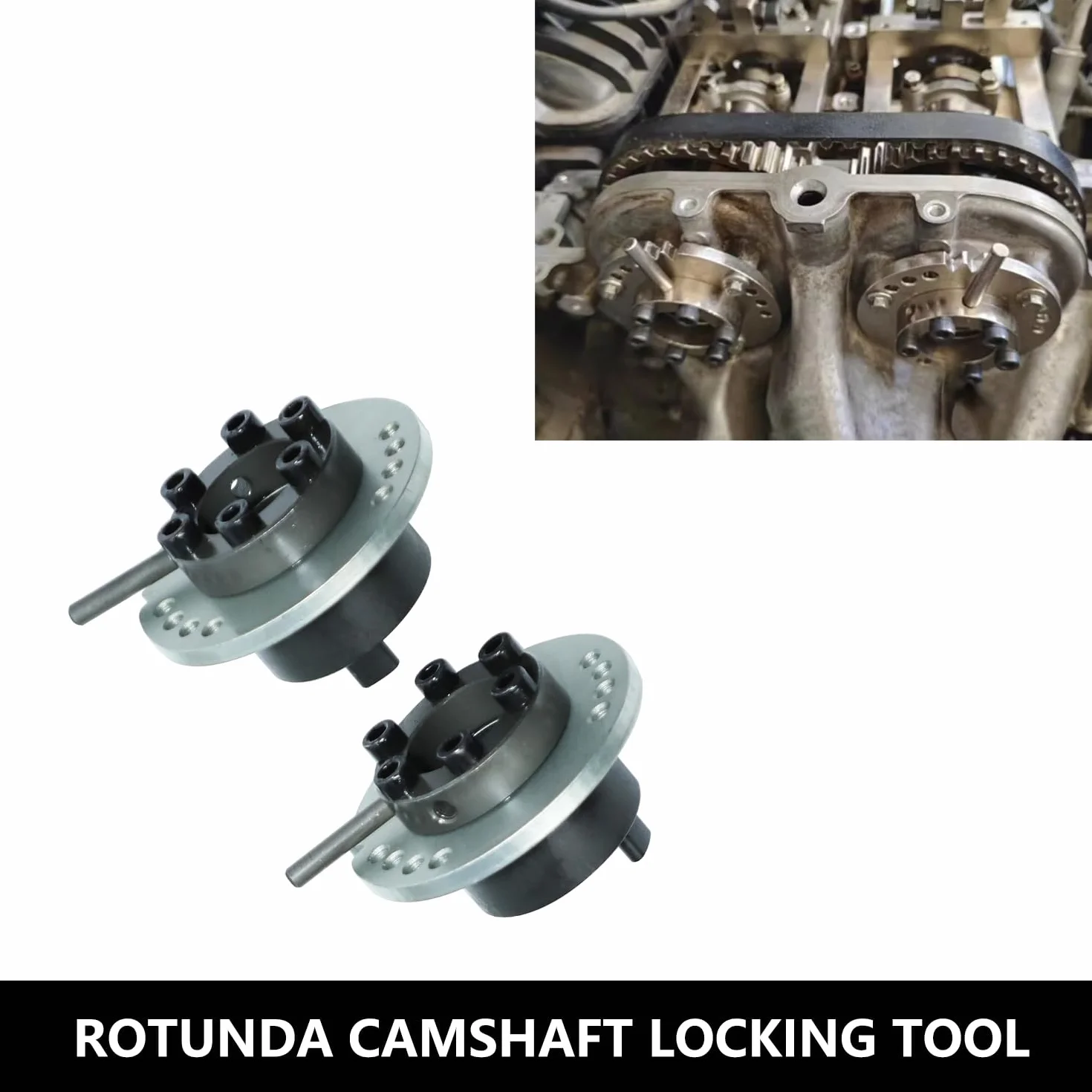 DPTOOL Strumenti per allineamento albero a camme, Kit messa in fase motore bloccaggio per Ford 1.0 ECOBOOST SCTi
