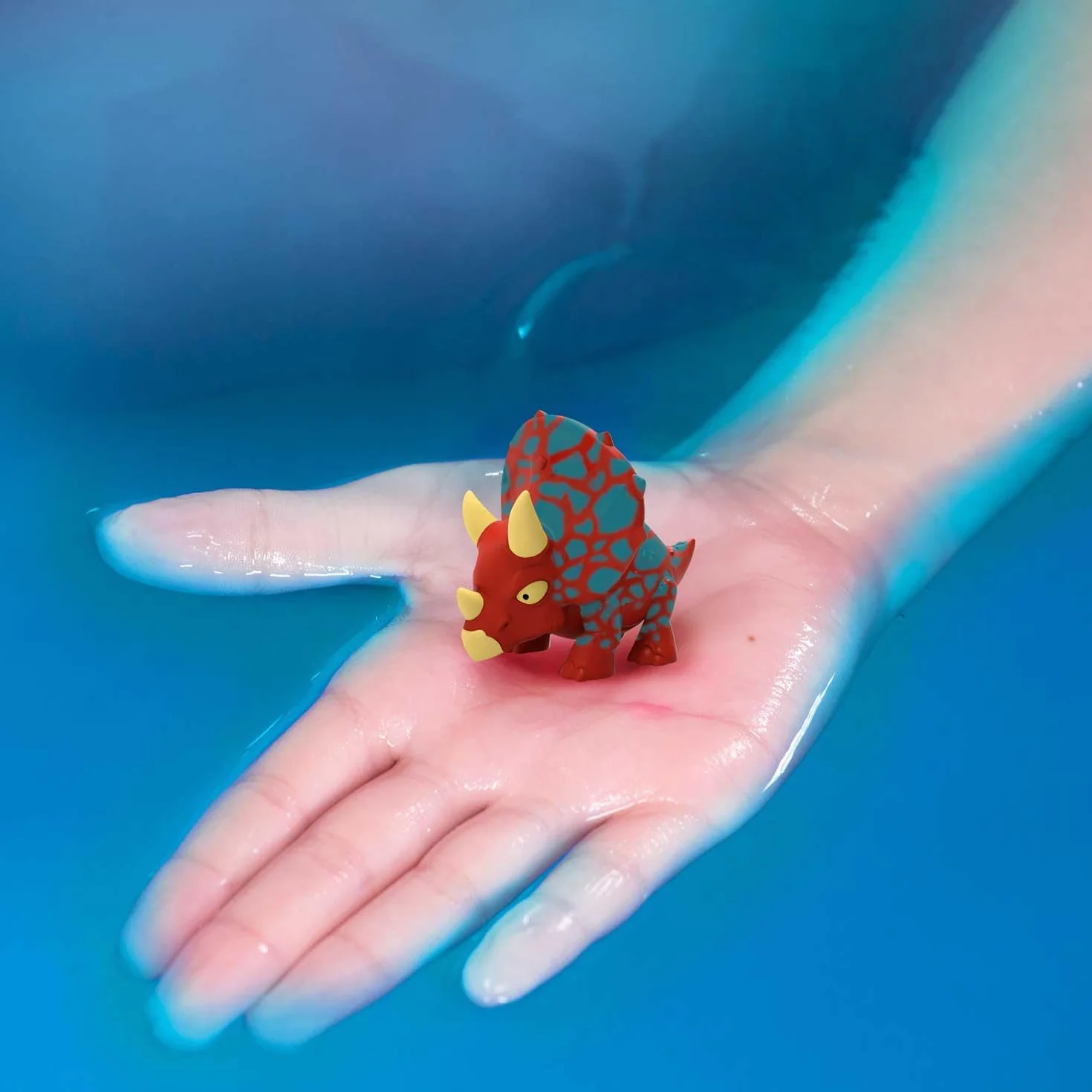 INKEE Scatola con 6 bombe da bagno con sorpresa de Dinosauro per bambini, Idea Regalo, giochi da bagno