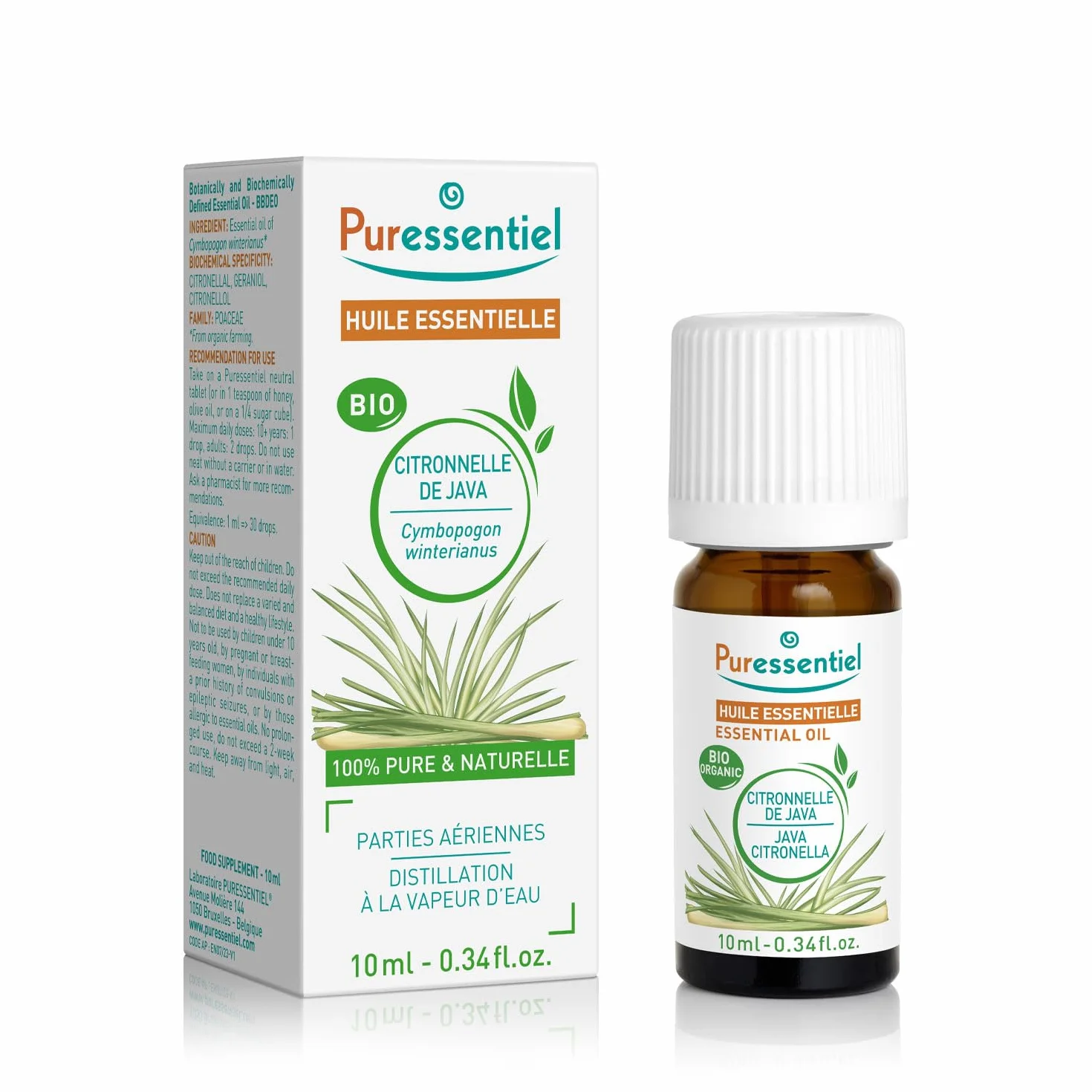 Puressentiel Olio Essenziale Citronella Java Bio - 10 ml
