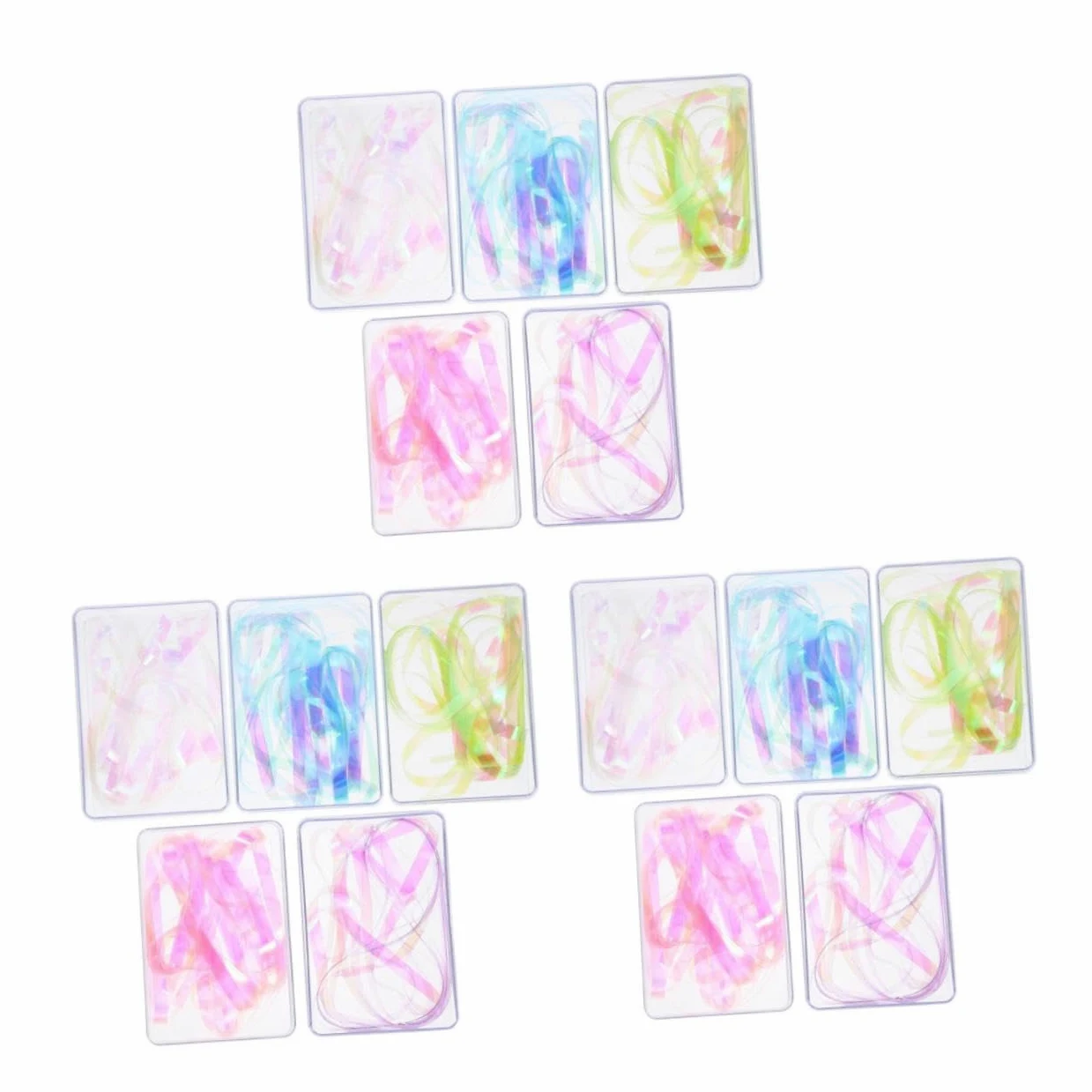 3 Set Adesivi Per Unghie Colorati Pellicole Glitter Per Nail Art Facili Applicare Per Manicure E Decorazioni Su Unghie Naturali E Artificiali 5 Scatole*3