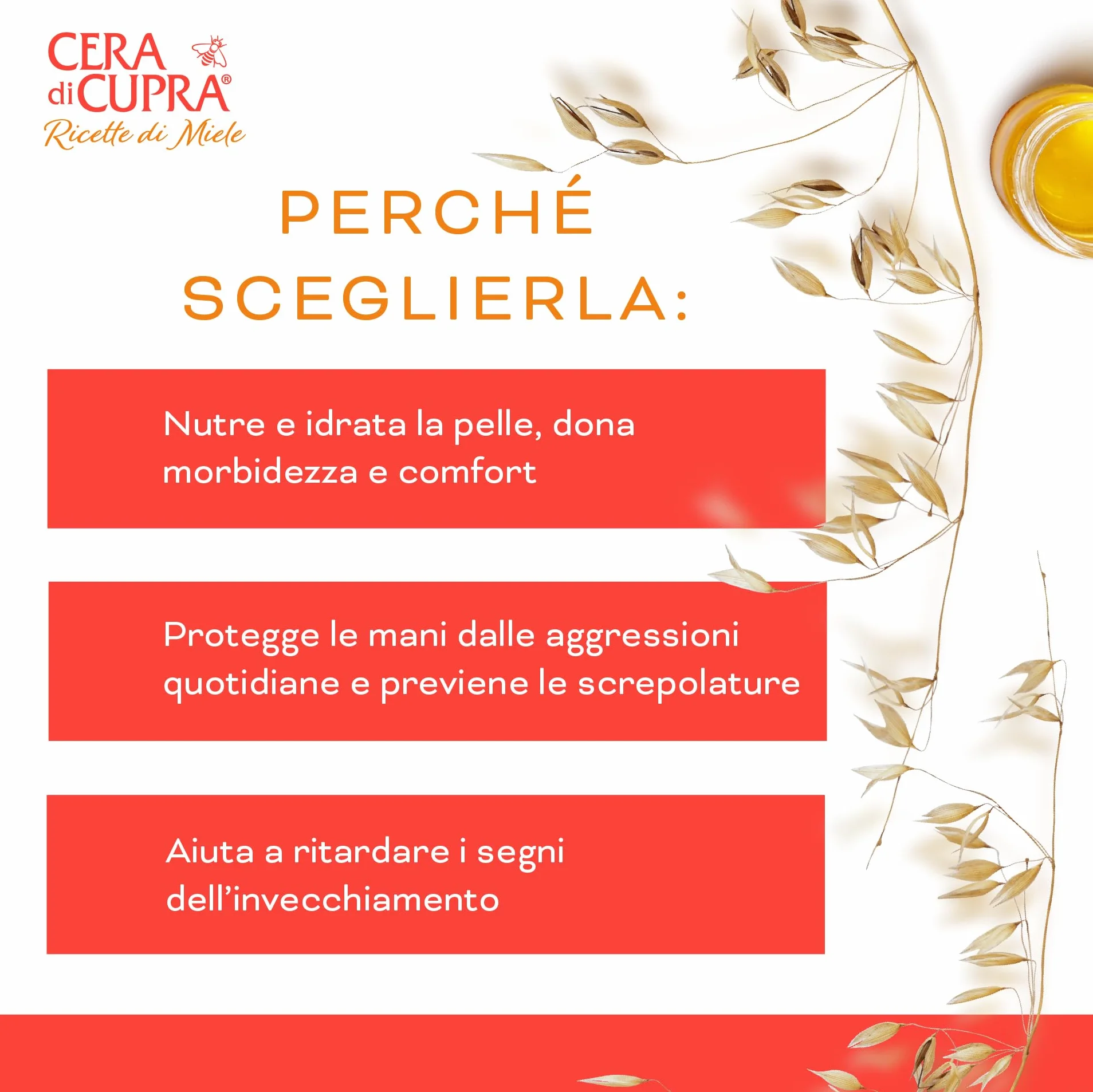 Crema Mani Nutriente Protettiva Cera di Cupra 75 ml Trattamento Quotidiano
