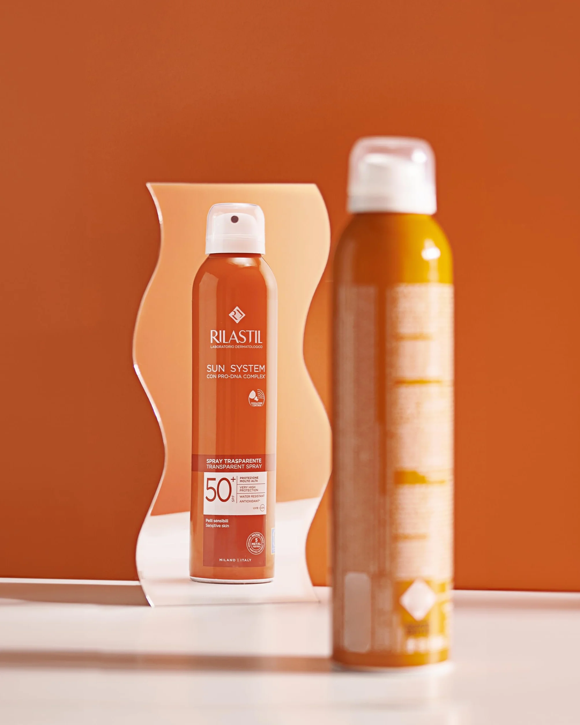 Rilastil Sun System Transparent Spray SPF 50+ Corpo Trasparente 200ml