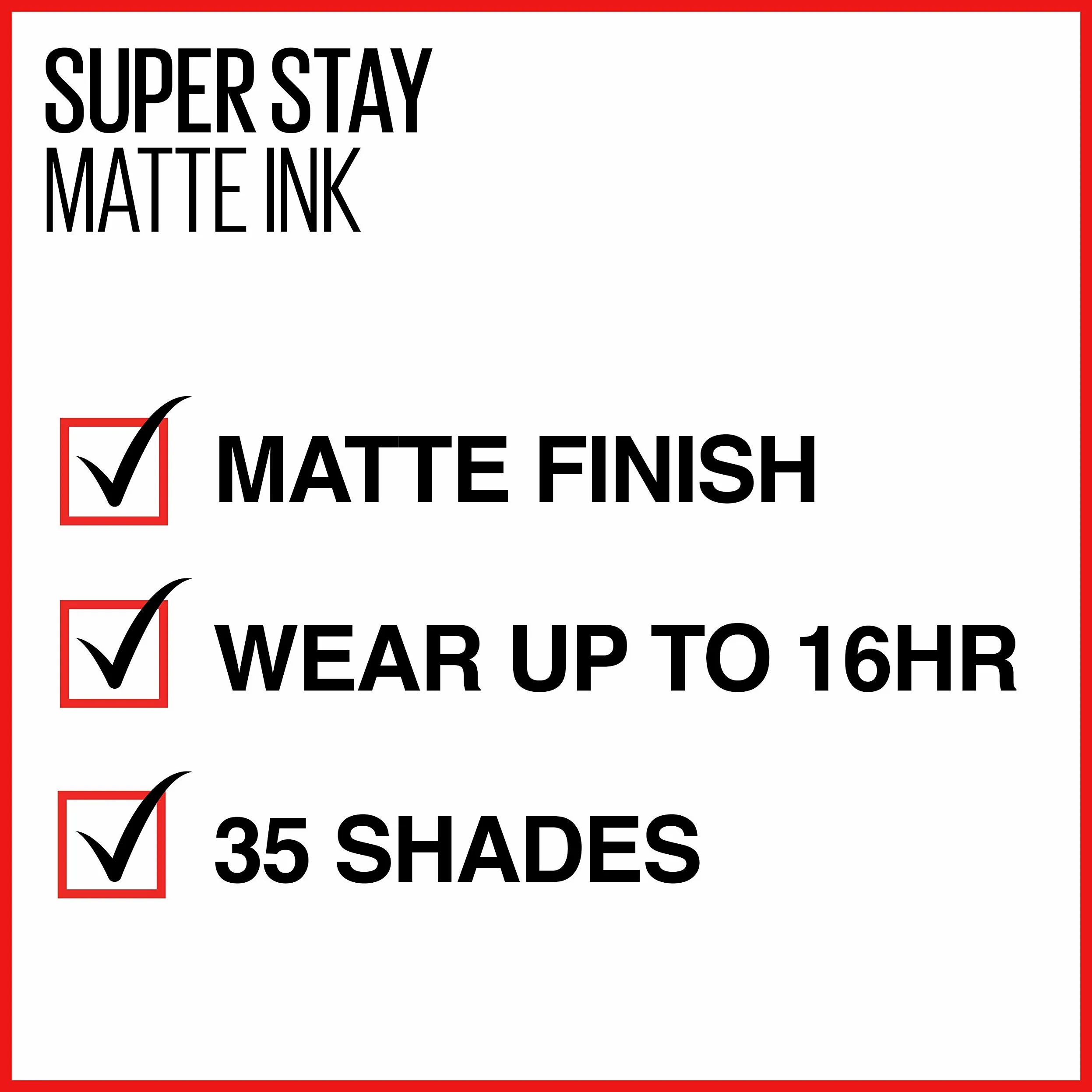 Maybelline Superstay Matte Ink - Rossetto liquido, Protector