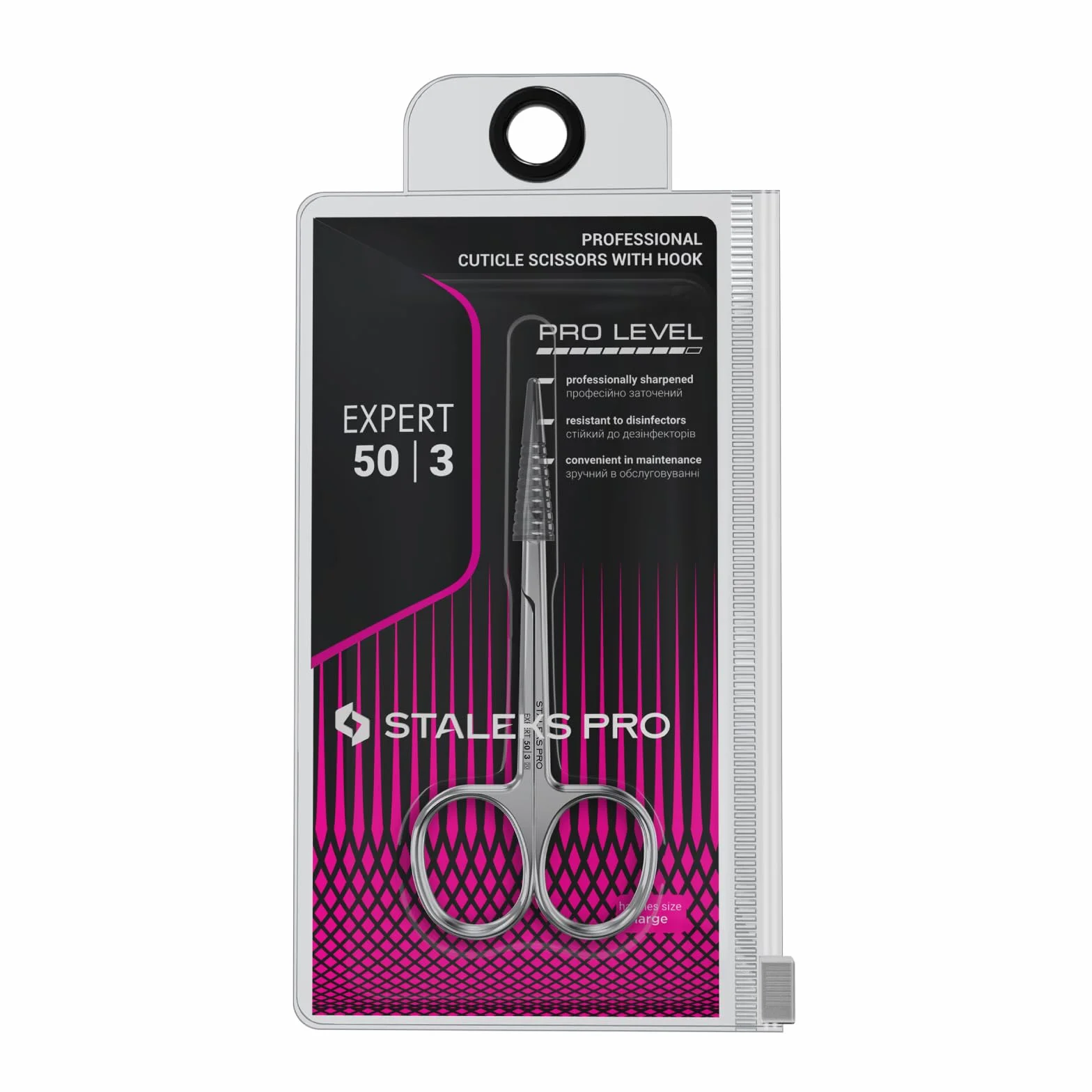 STALEKS Forbici professionali per cuticole Expert 50 tipo 3