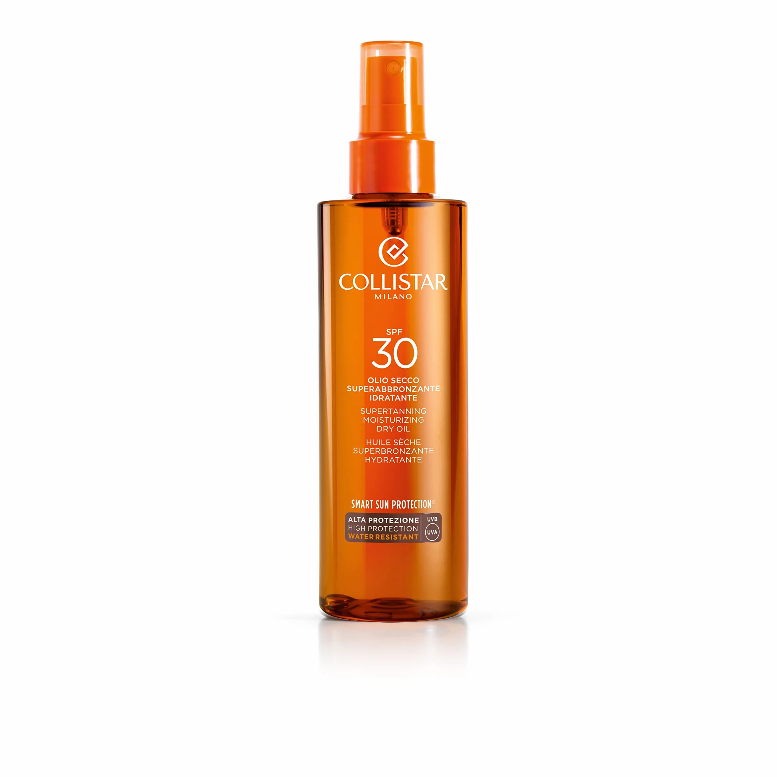 Collistar Olio Secco Superabbronzante SPF 30 Intensifica Abbronzatura Water Resistant 200 ml