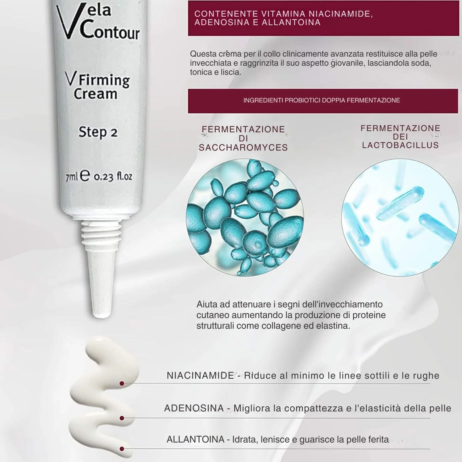 Crema Collo Avanzata - Crema Antietà Collo Mento E Mascella Per Donne E Uomini 30 ml