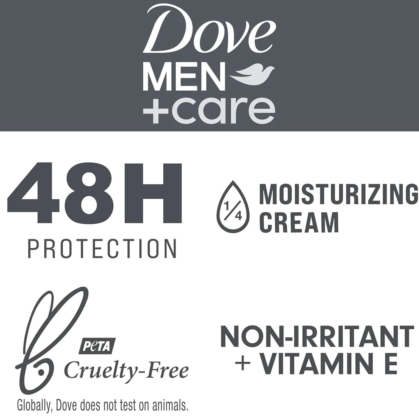 Dove Men+Care Fresh Deodorante Spray Anti-Traspirante 48H, Anti-Macchie, con Vitamina E e 1/4 di Crema Idratante, 150 ml (12)