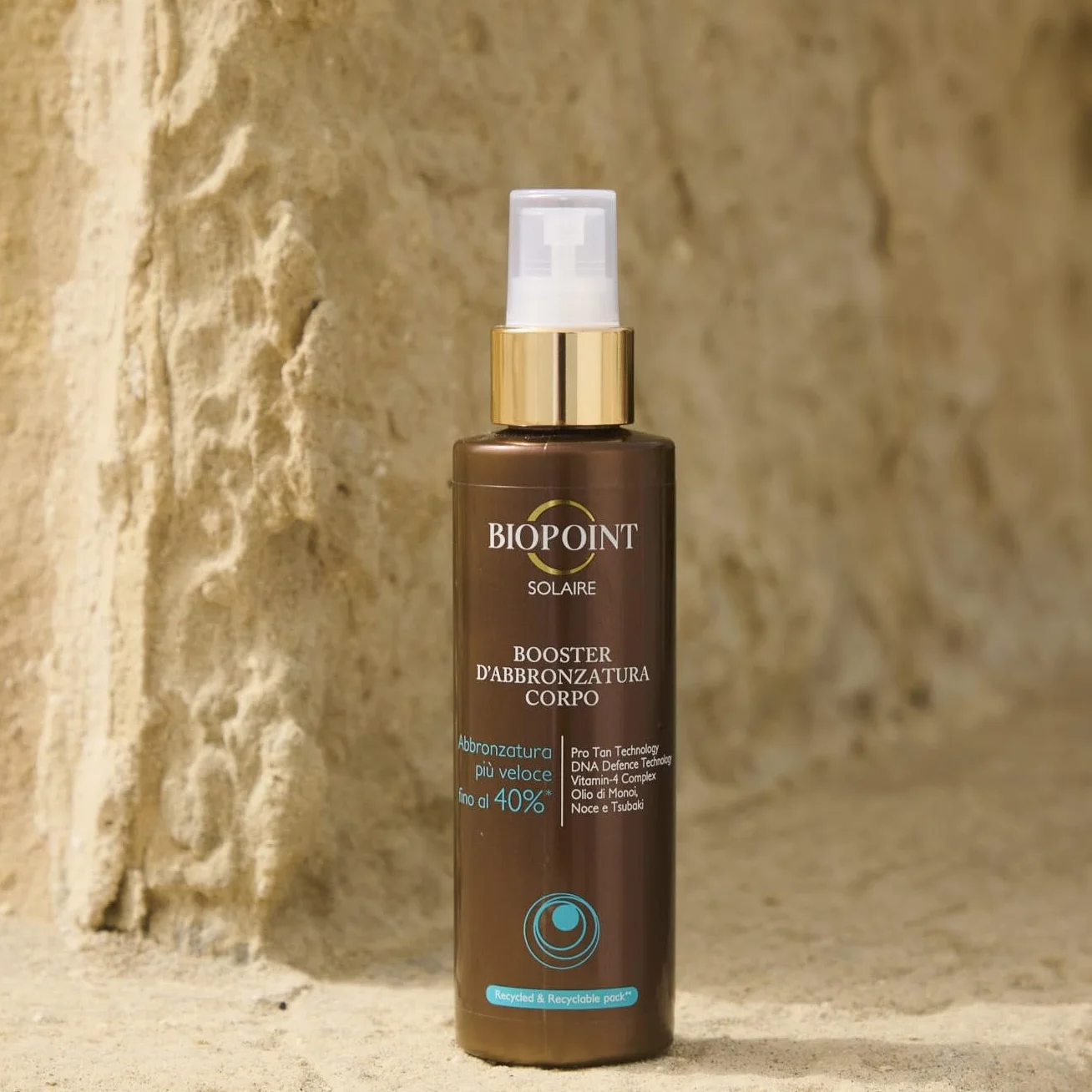 BIOPOINT Solaire Booster D'Abbronzatura Corpo 150 ml Senza oli minerali