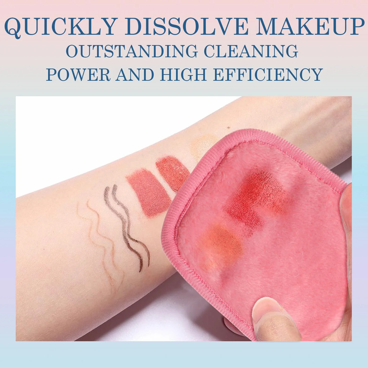 7 Pads Dischetti Struccanti Riutilizzabili, Salviette Struccanti per Viso con custodia, Spugnette Morbide, detergenti, senza nanoparticelle, per viso, occhi, labbra