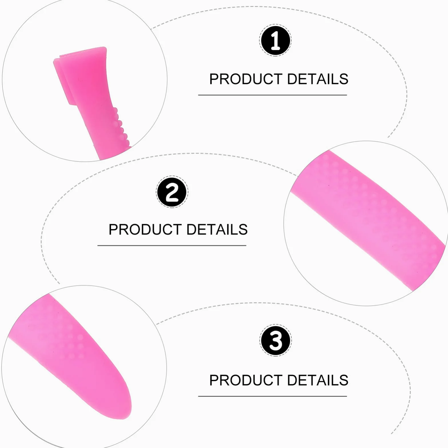 15paia Coprimanico Silicone Antiscivolo Per Forbici Cuticole Di Manicotti Protettivi Per Trimmer Facile Da Installare e Sicuro Per Uso Manicure