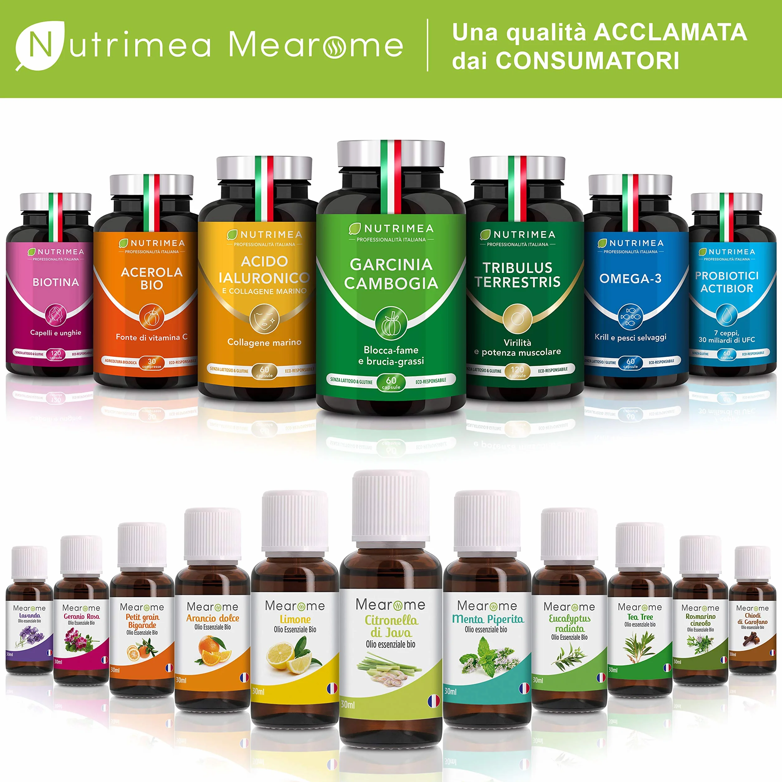 Olio Essenziale di Menta Piperita Bio 100% Puro 30 ML Repellente Certificato OEBBD OECT