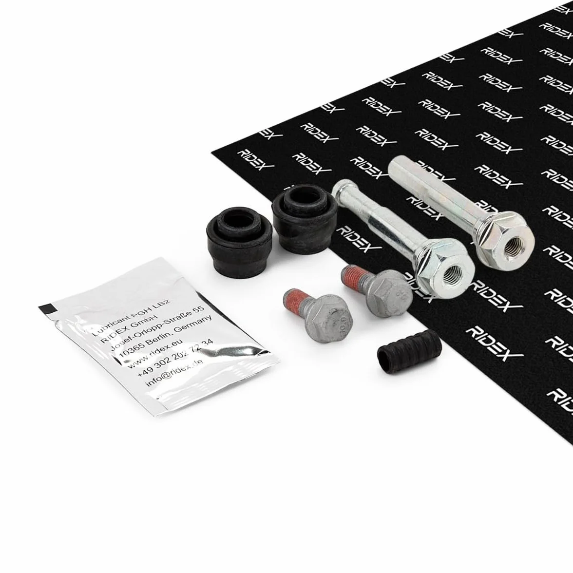 RIDEX 1165G0099 Kit manicotti di guida Pinza freno Anteriore con pistone Compatibilità con TOYOTA RAV 4 II CLA2, XA2, ZCA2, ACA2