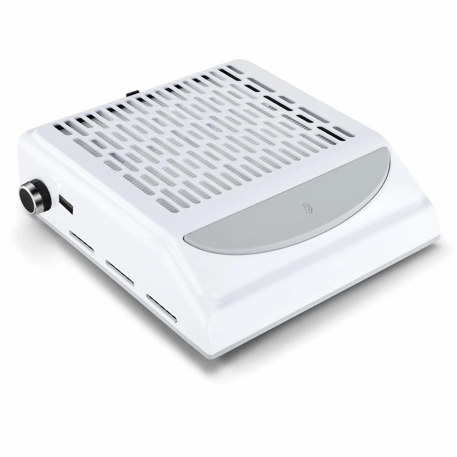 Aspirapolvere Professionale Nail Improvement 100w,Aspirapolvere Per Unghie Con Velocità E Intensità Di Aspirazione Regolabili,Filtro Riutilizzabile,Usb Per Ricarica Smartphone, Manicure Unghie (B)