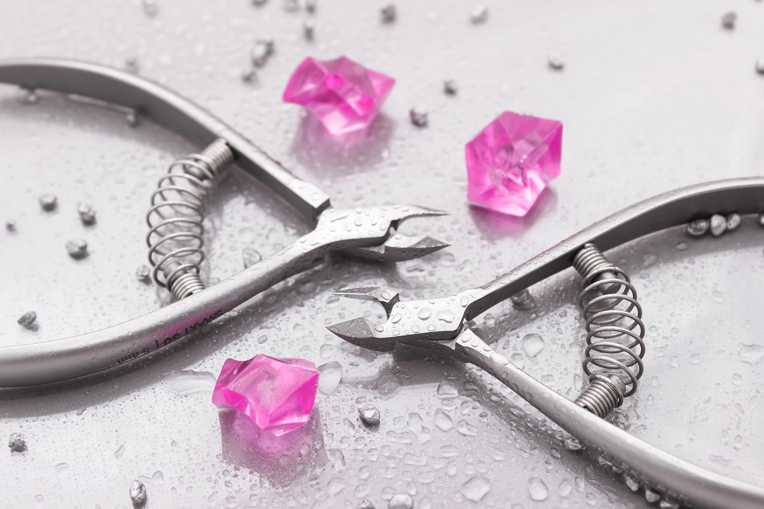 STALEKS PRO by Natury Nails Pinza professionale per cuticole 5 mm. Acciaio inossidabile (Smart 30-5mm)