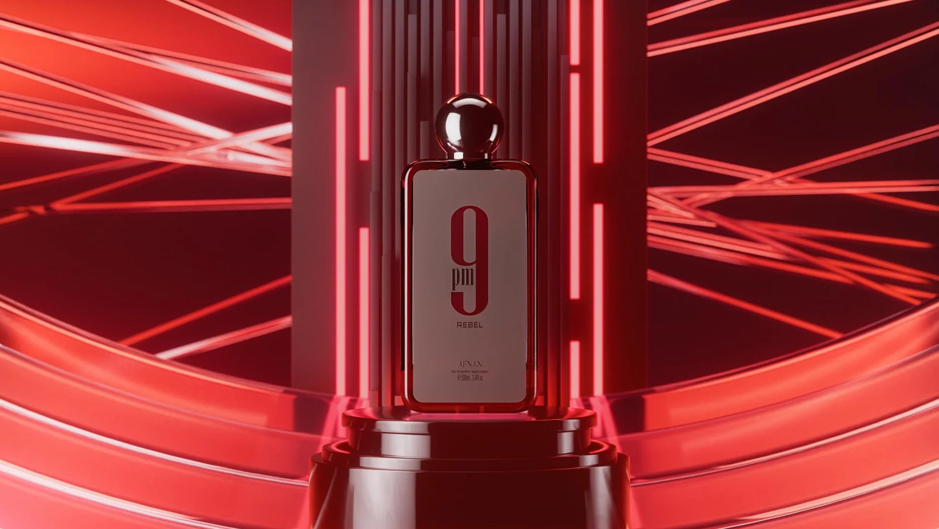 Afnan 9 PM Rebel Unisex Eau De Parfum 100ml