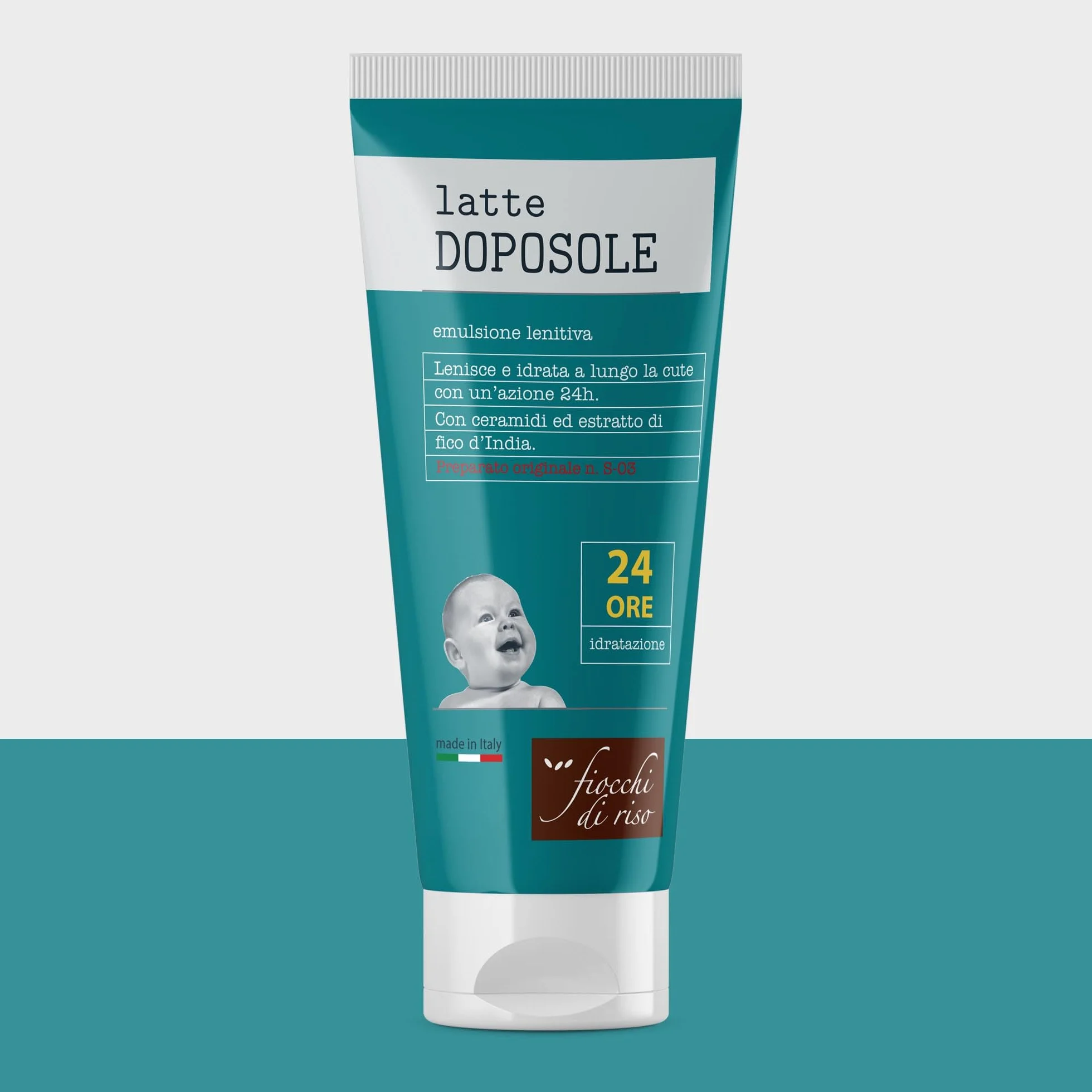 Latte DOPOSOLE Fiocchi di Riso 140ml Idratazione Cute