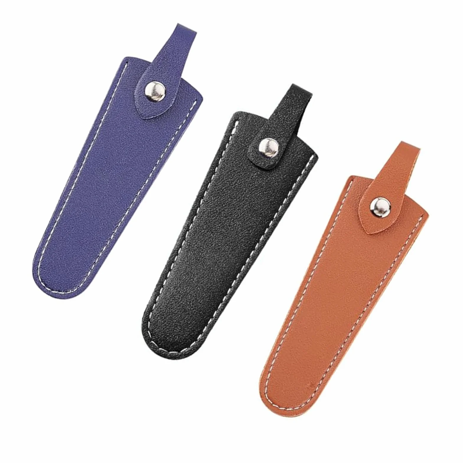 3 Pezzi di Borse per Forbici, PU Cuoio Parrucchiere Forbici Sacchetto, Porta Parrucchiere Professionale per Forbici per Barbiere custodie per Parrucchieri Borsa per Forbici