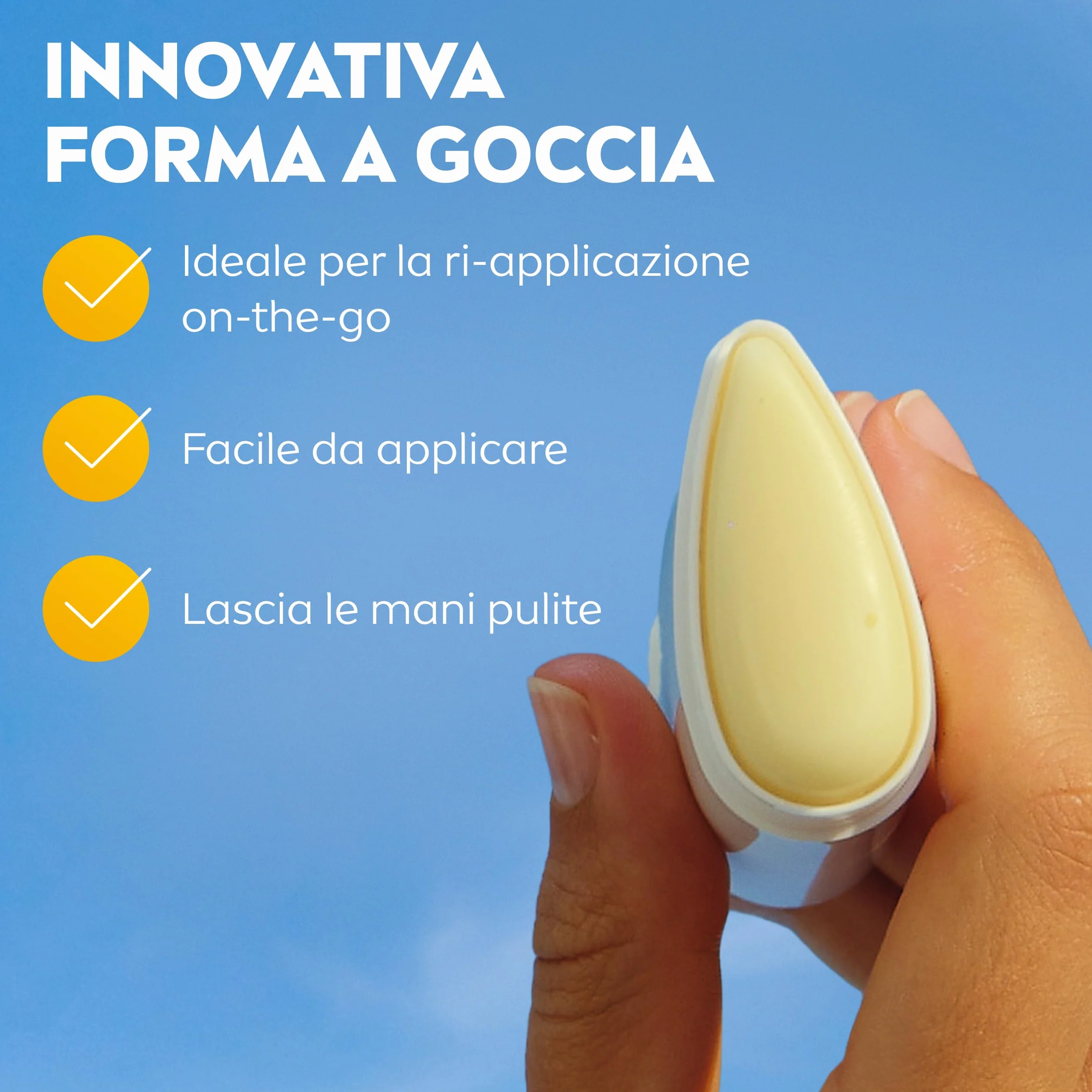 NIVEA SUN UV Viso Specialist Stick UV Effetto Seta SPF 50+ 15 g, Stick solare viso protezione ultra-leggera