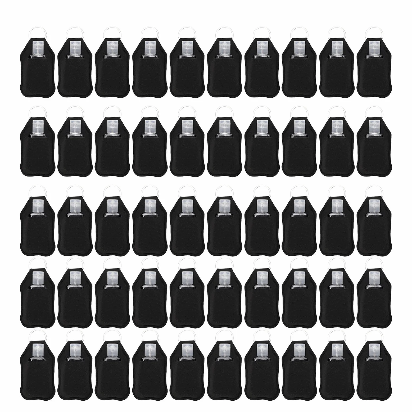 Matybobe Portachiavi Bottiglia Strizzabile 30ml Impermeabile per Viaggio