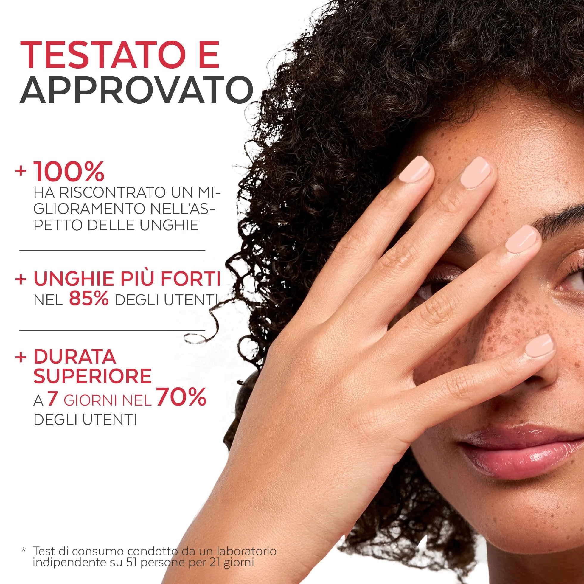 PODERM Smalto Cura per Unghie con Tea Tree Rosa Cipria 8ML Swiss Lab