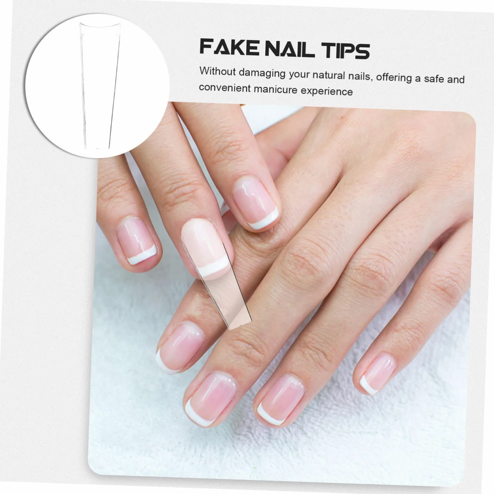 minkissy 1512pezzi Punte Per Unghie Extra Lunghe Curvate Copertura Completa Per Manicure Unghie Artistiche Fatte Mano Adatte Per Gel e Decorazioni Trasparenti e Resistente