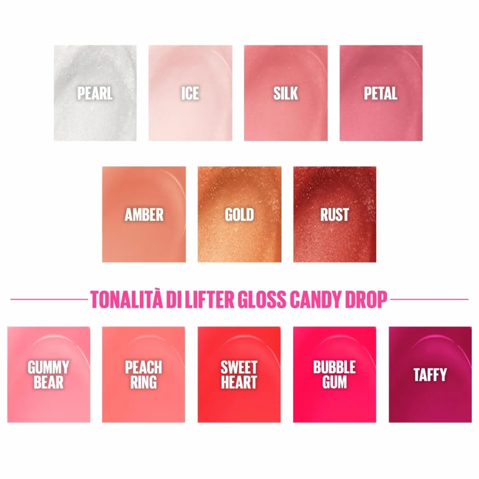 Maybelline New York Lifter Gloss, Lucidalabbra con acido ialuronico, Effetto rimpolpante e idratante, Silk (004), 5,4 ml