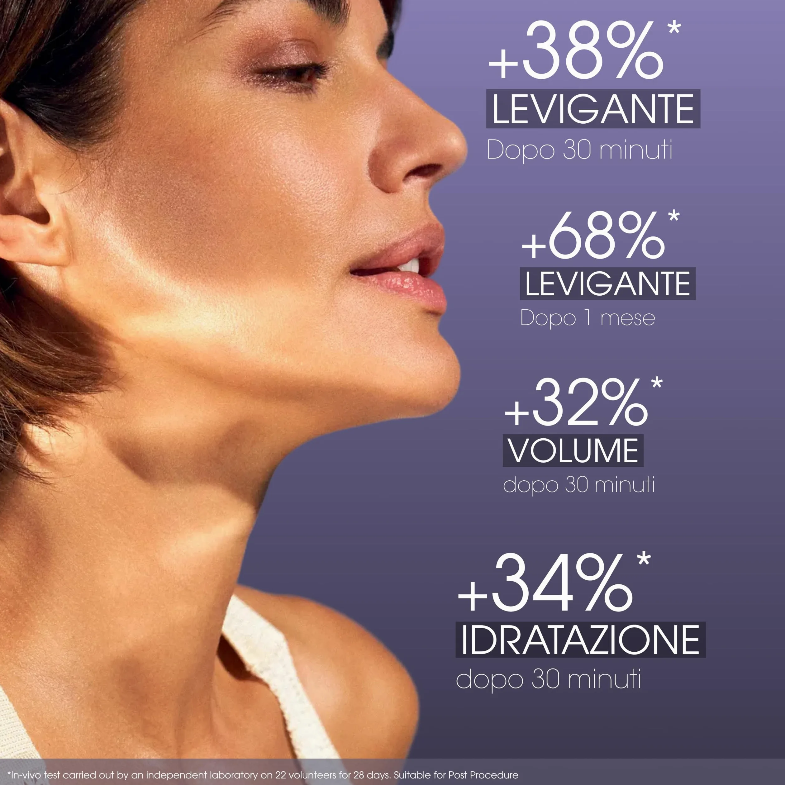 TEOXANE - [3D] Lip - Balsamo labbra 3D all’acido ialuronico, Idrata, rimpolpa e sublima, Formula con Collagene e Burro di Karité, Applicatore metallico rinfrescante, Adatto a tutti i tipi di pelle.