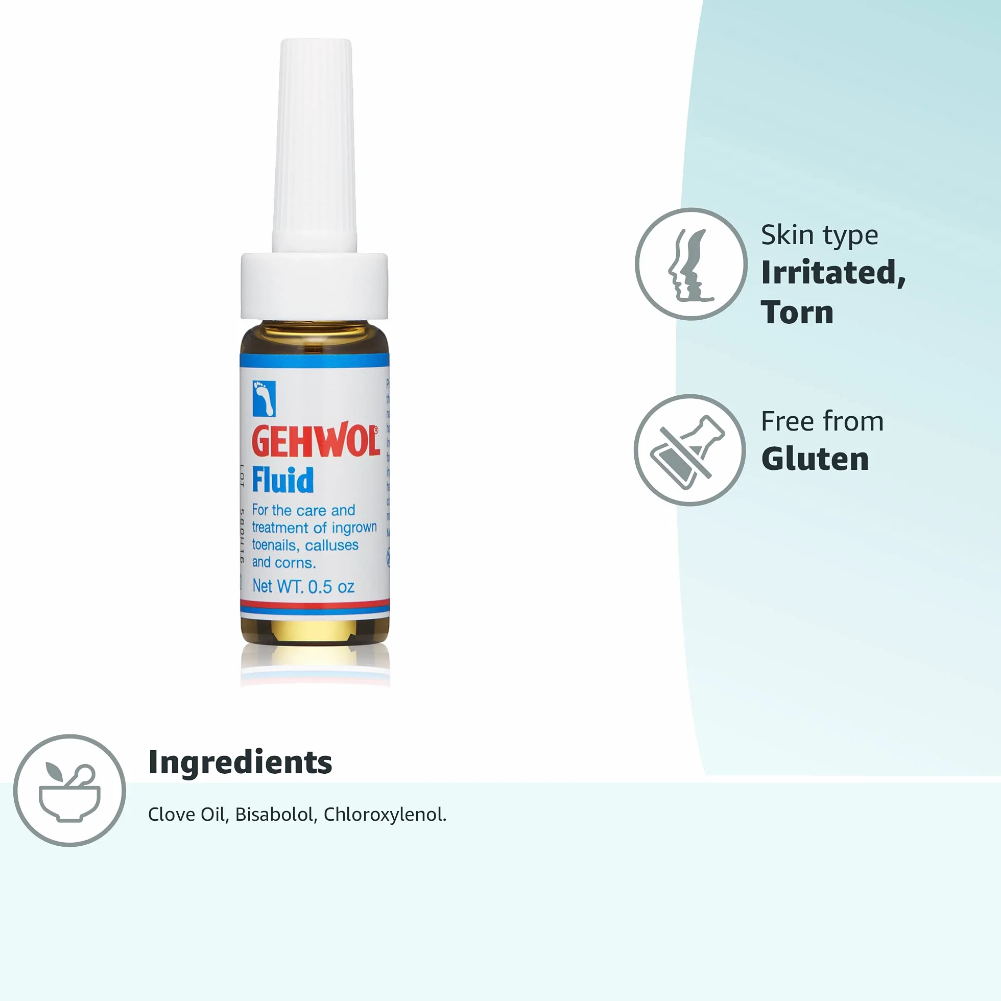 Gehwol liquido per unghie dei piedi incarnite 15 ml