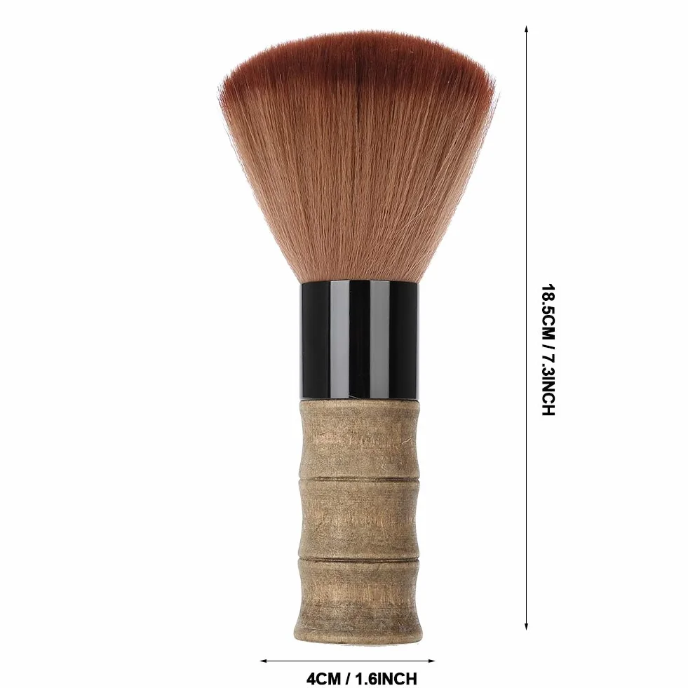 Collo duster brush, soft barber face duster spazzola per capelli fibra hair salon cutting parrucchiere spazzola per capelli spazzare neck tool per ogni barbiere o salone
