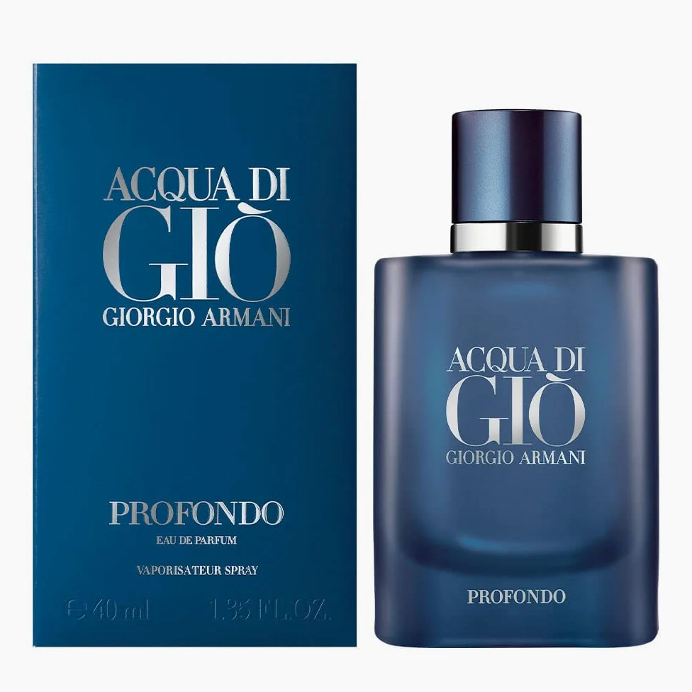 Armani Acqua di Gio Profondo Edp, Nero, 40 Ml