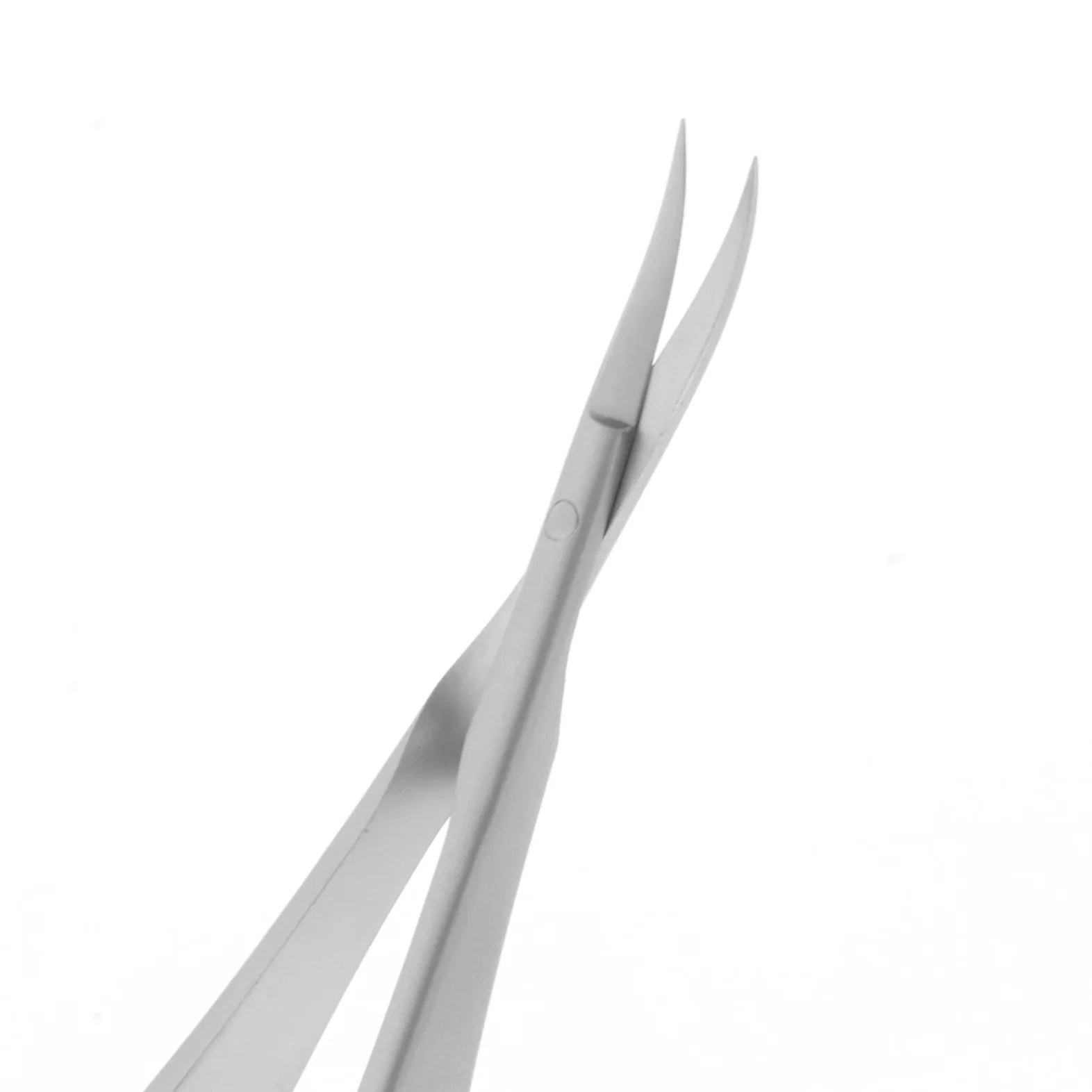 Set di 5 forbici curve per manicure professionale per la cura delle unghie delle mani e dei piedi, in acciaio inox, tipo 2