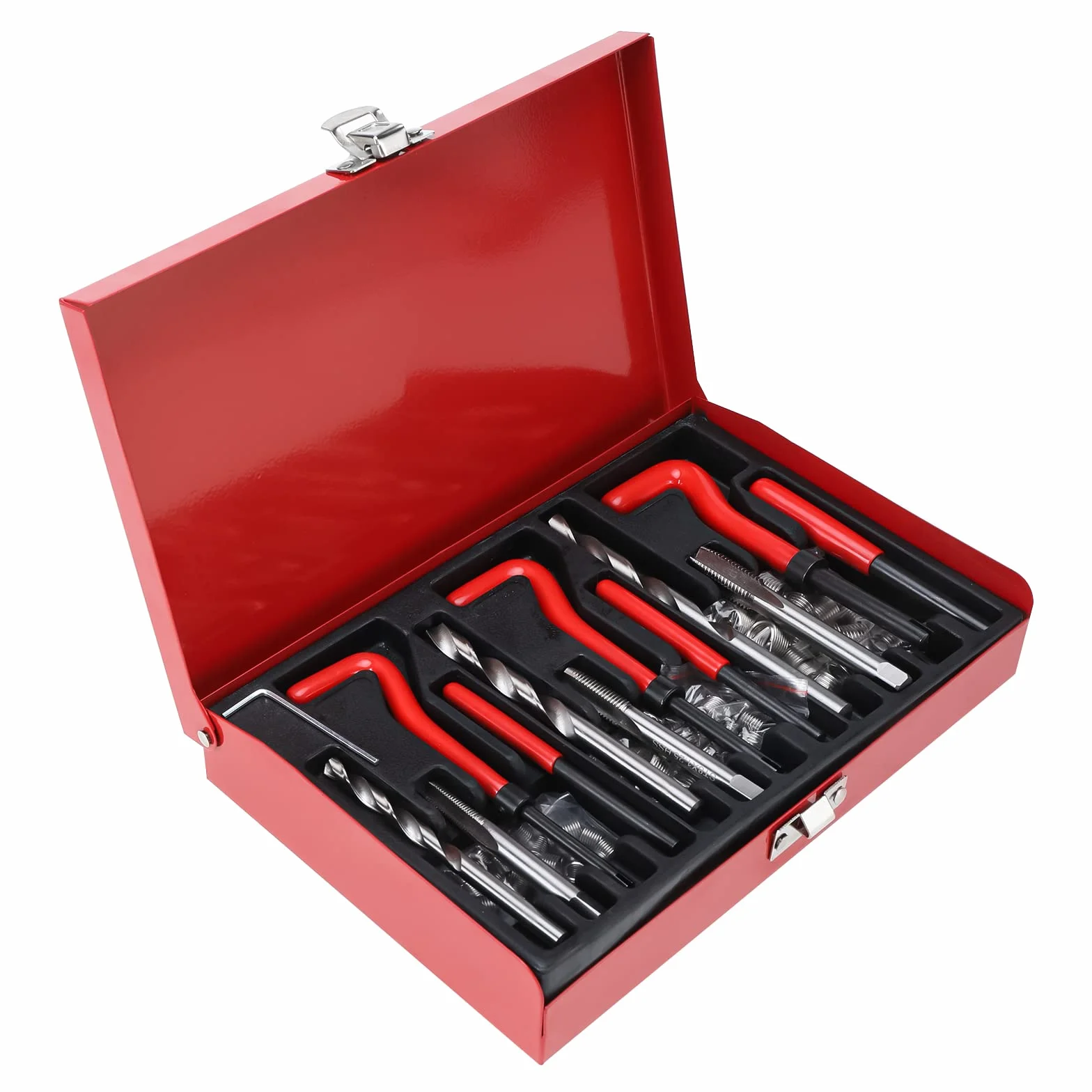 Kit riparazione filettature Helicoil 88 pezzi M6 M8 M10