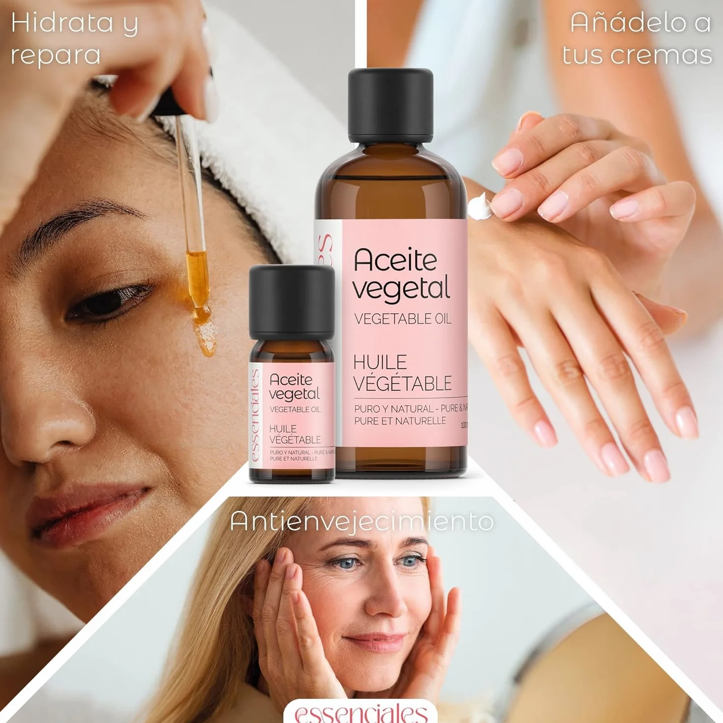 Olio di Centella Asiatica Macerato Rigenerante Pelle Anti-smagliature Idratante Rassodante Viso Corpo 100 ml