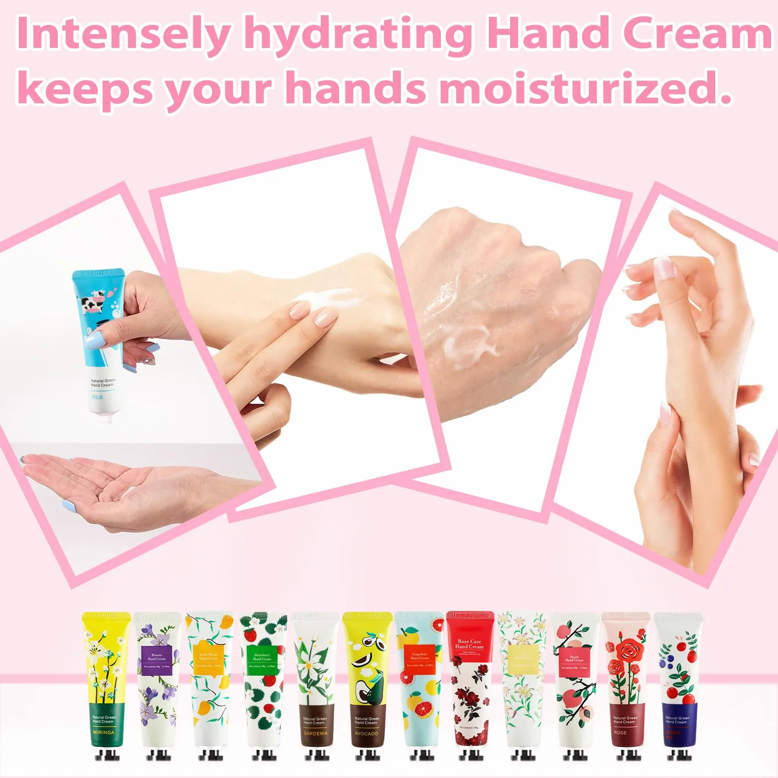 Crema mani da donna (120 pezzi), lozione per le mani sfuse (formato da viaggio) per mani secche e screpolate, crema idratante per la cura delle mani, mini lozione per le mani con