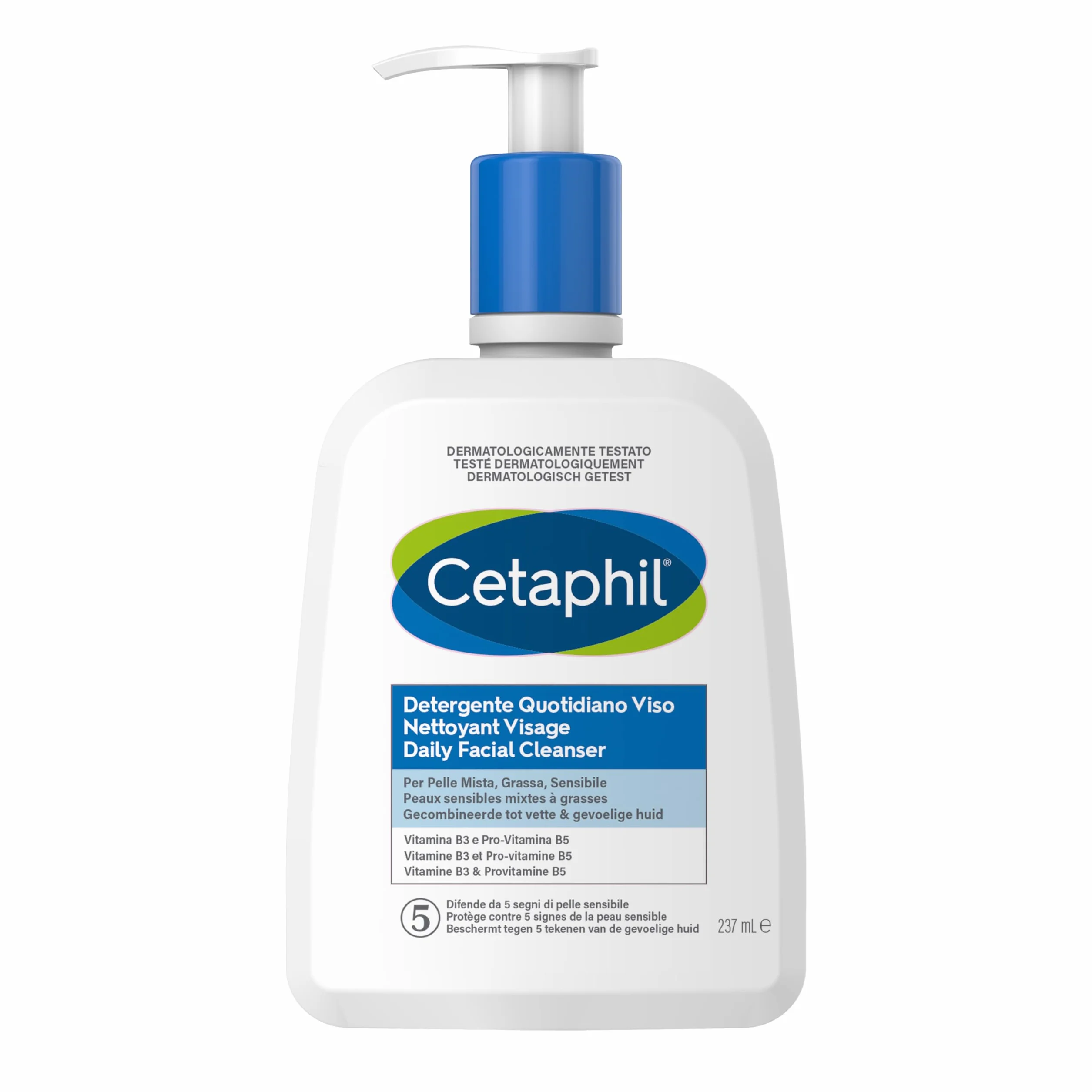 Cetaphil Detergente Quotidiano viso 237ml