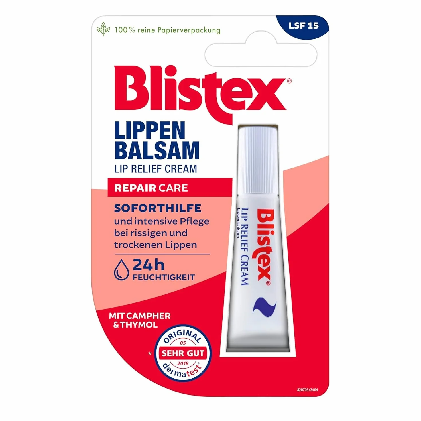 Blistex Balsamo per labbra Intensive Care 6 ml SPF 15