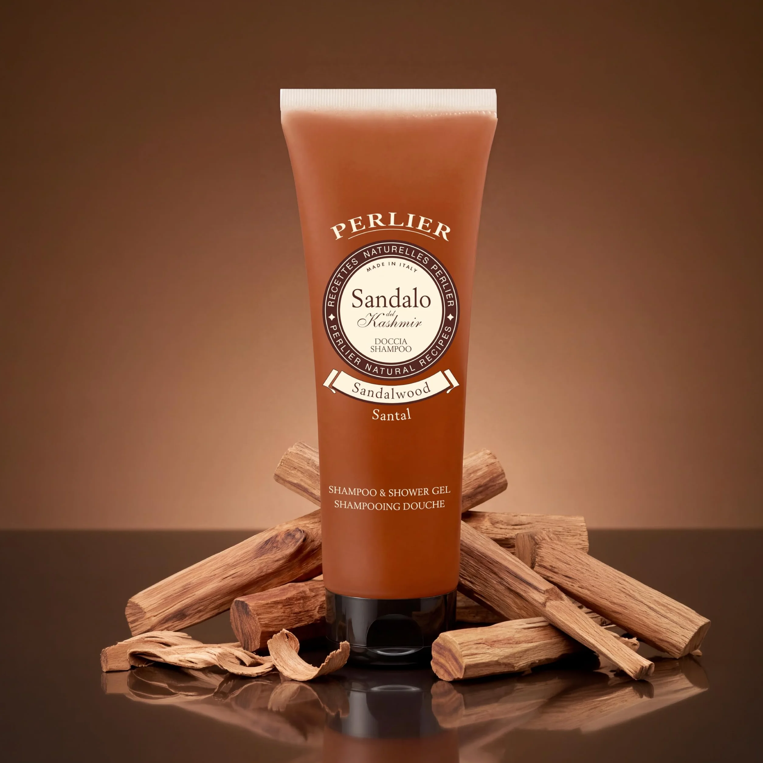 Perlier Doccia Shampoo Sandalo, 250ml