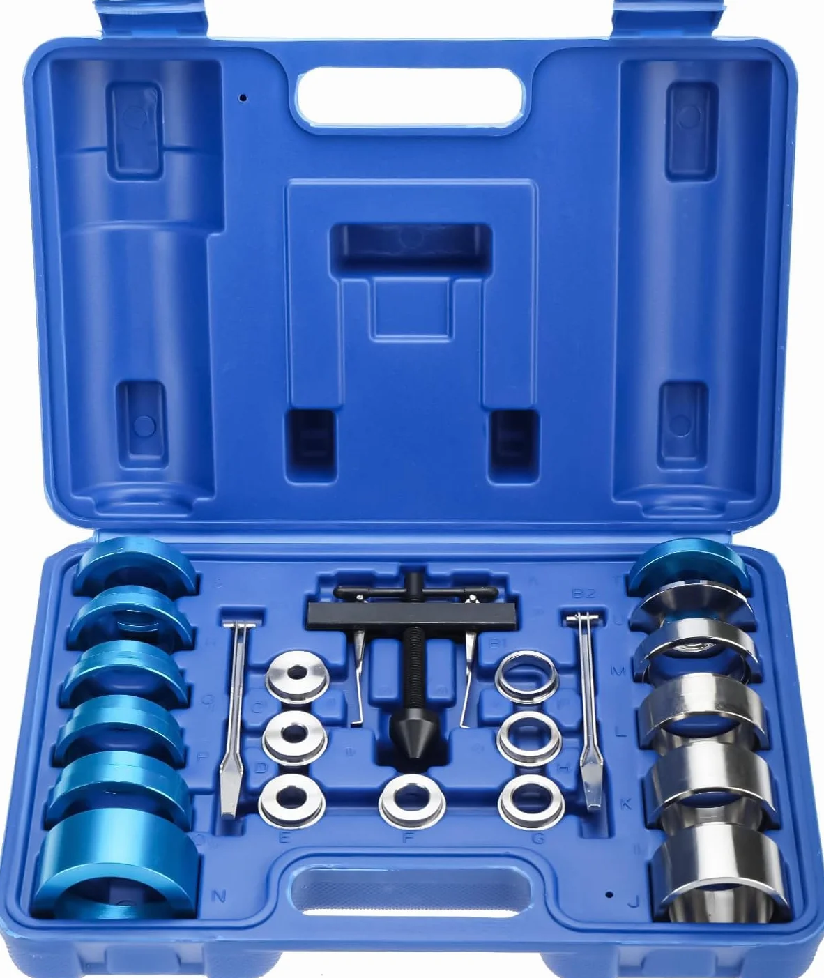 TANIASHOP Kit Estrattore Paraolio Universale Strumento per Installazione e Rimozione Guarnizioni Albero Motore e Albero a Camme con Adattatori per Riparazione Sostituzione Motori Auto e Camion