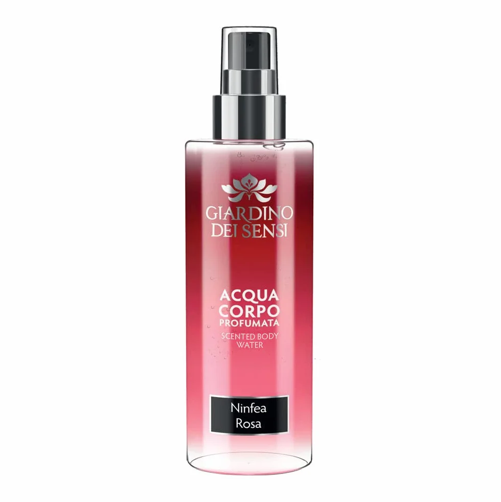 GIARDINO DEI SENSI Acqua Corpo Profumata Ninfea Rosa, 200 ml