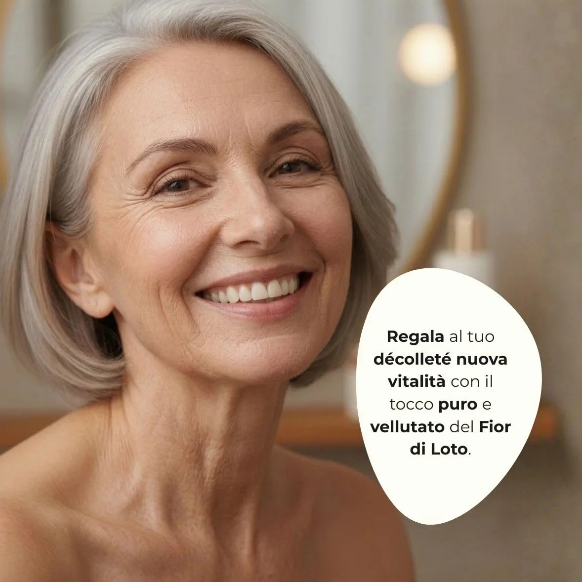 Bottega Verde - Trattamento Collo e Décolleté, Effetto Lifting, in Crema, 50 ml, Azione Antietà, Effetto Elasticizzante, per Tutti i Tipi di Pelle
