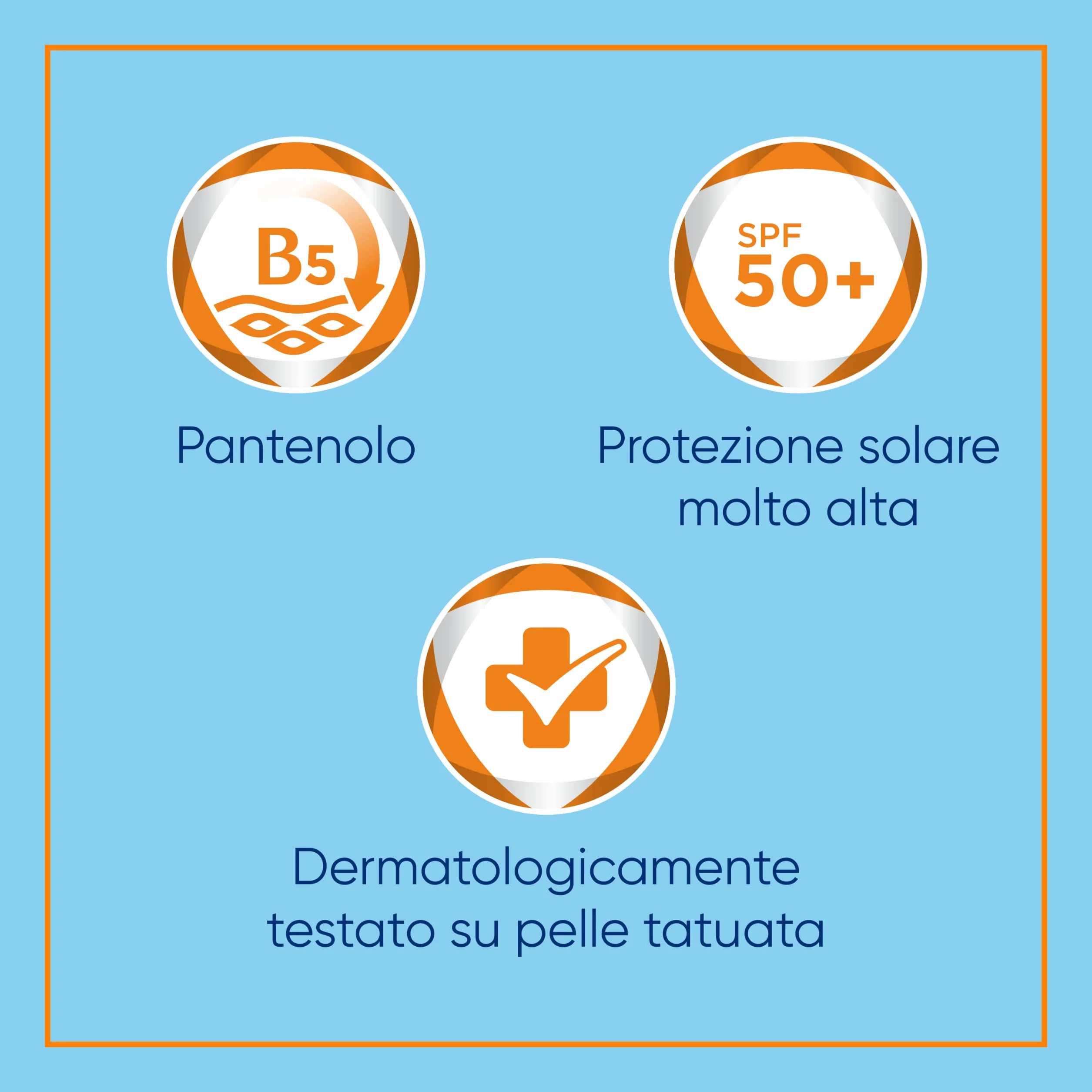 Bepanthenol Tattoo Crema Solare 50 Aftercare Protezione Solare UVB UVA 50 ml