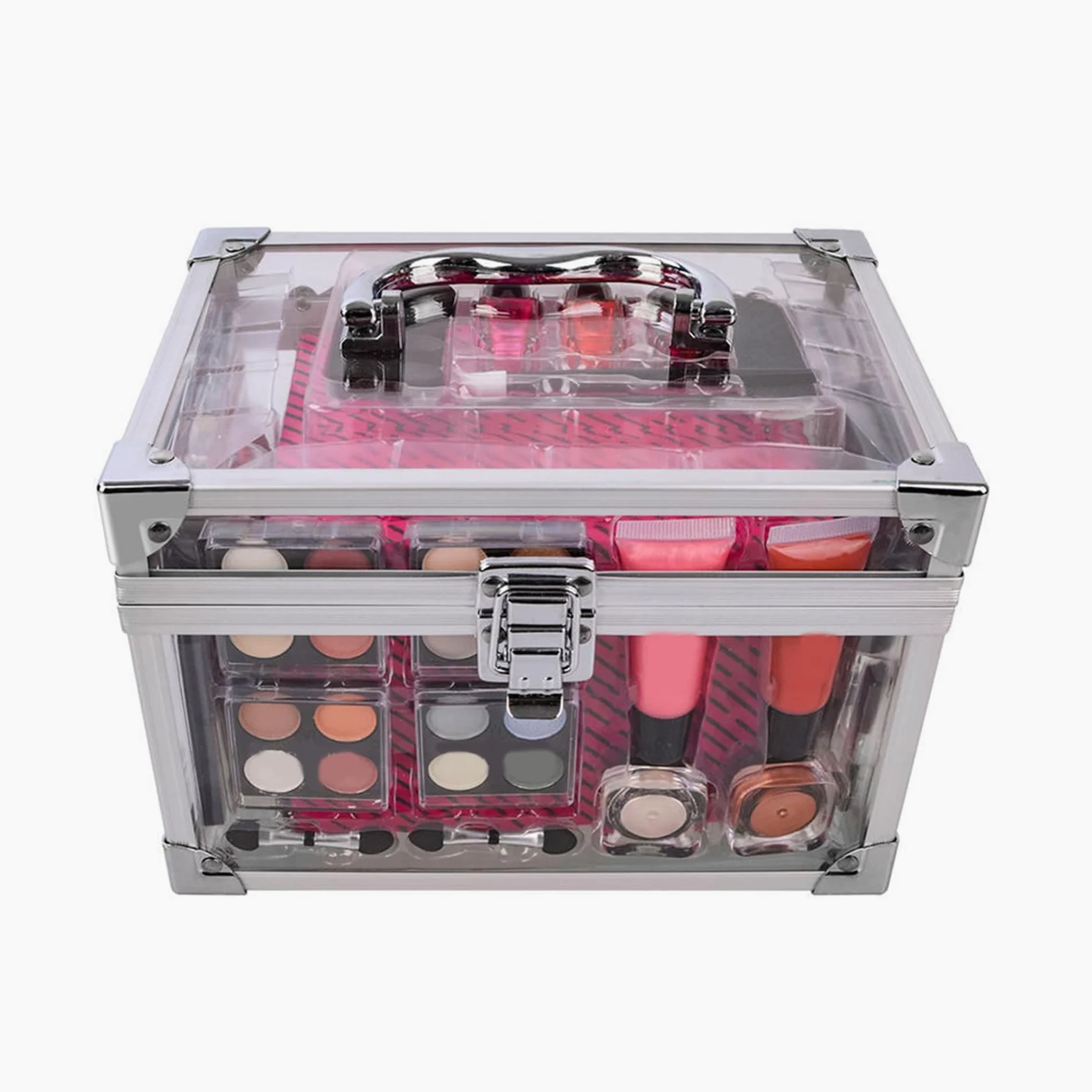 Kit Di Trucco Per Donna Set Da Viaggio Compatto Con | Valigette Per Uso Quotidiano Halloween Matrimoni Teatro E Spettacoli