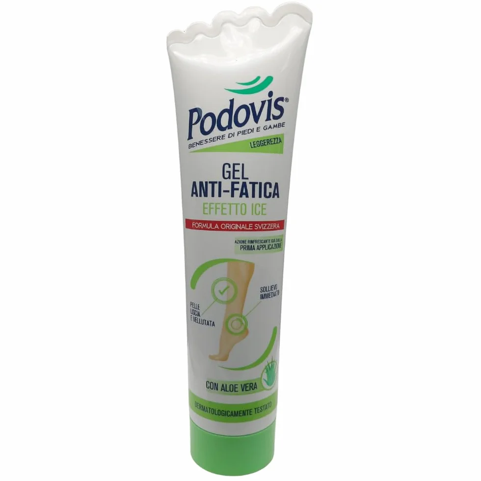 GEL ANTI-FATICA EFFETTO ICE, CON ALOE VERA, DERMATOLOGICAMENTE TESTATO, 150ML. (2 Unità)