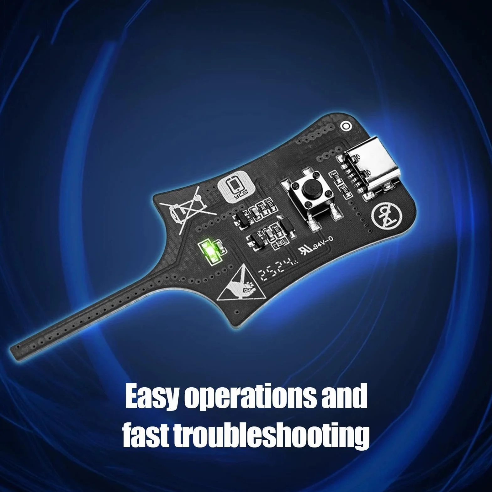 Tester Bobine Scheda Madre Elettronico | Strumento Rilevatore Induttori Diagnostico Controllo Guasti Per Riparazione Cellulari